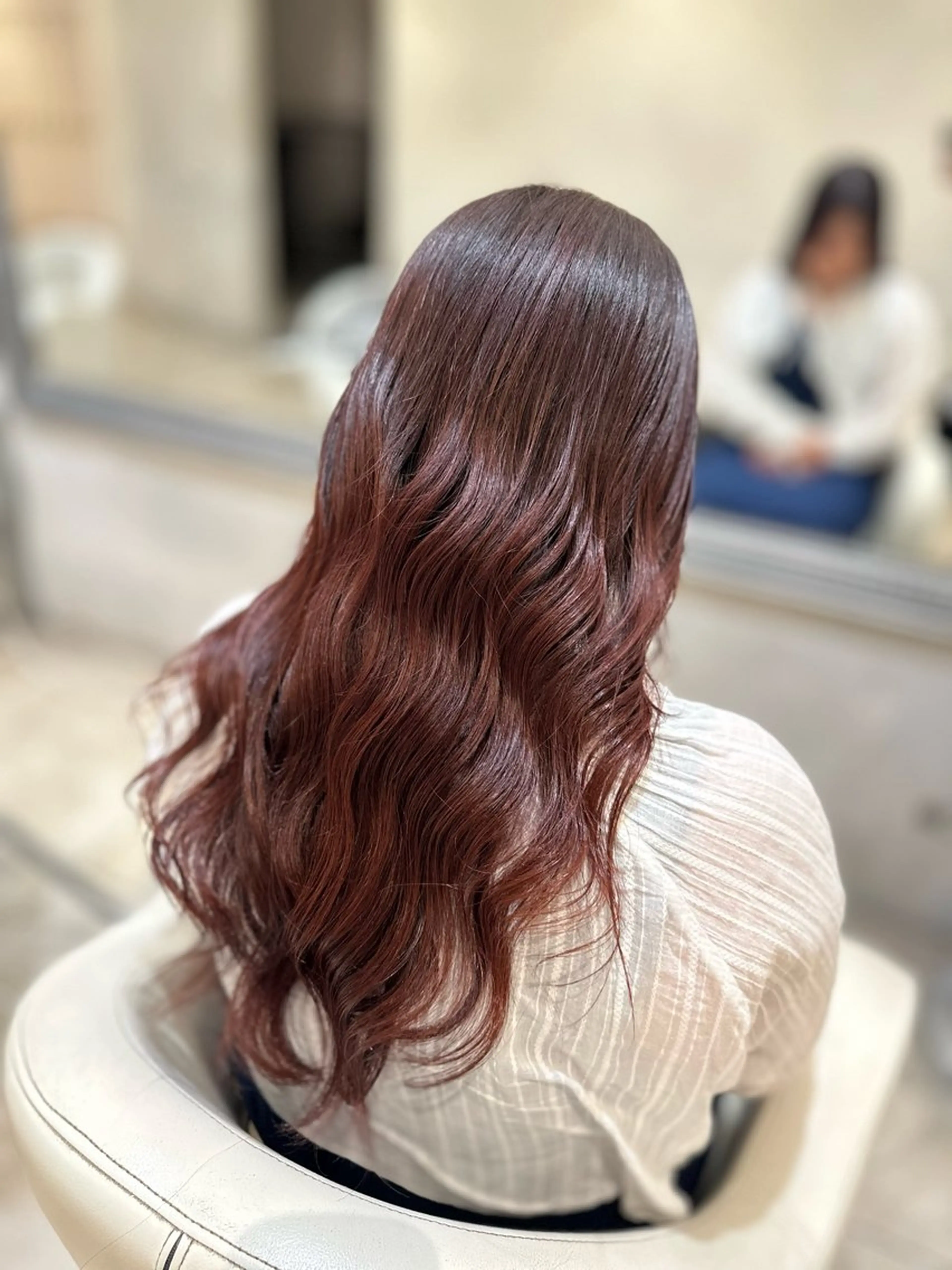 ロング カラー ヘアカラー ZACC ayakaのヘアスタイル
