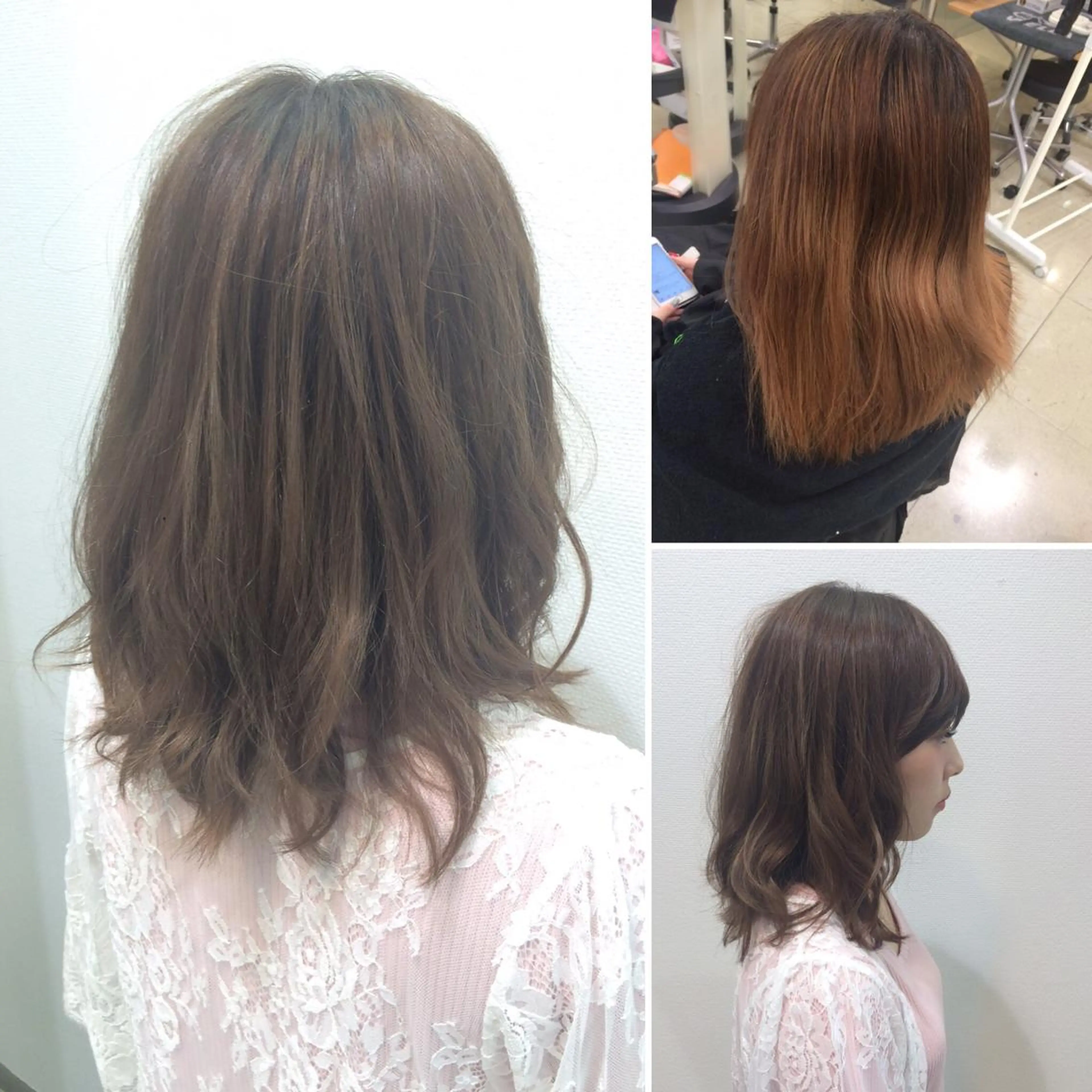 セミロング カラー 【髪質改善】益田 直幸のヘアスタイル