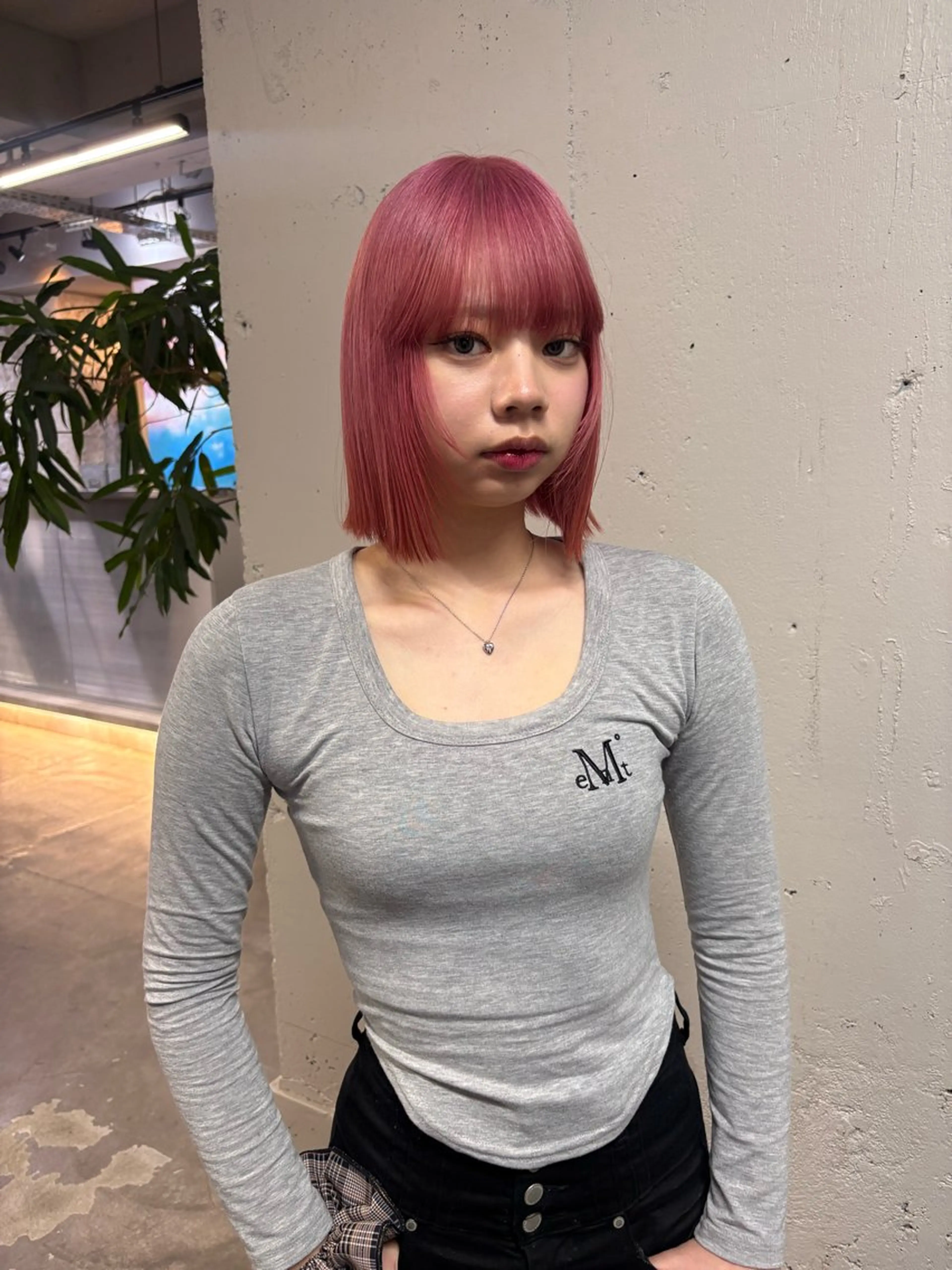 ショート カラー ヘアカラー ハイトーン レイヤー🎀meiのヘアスタイル