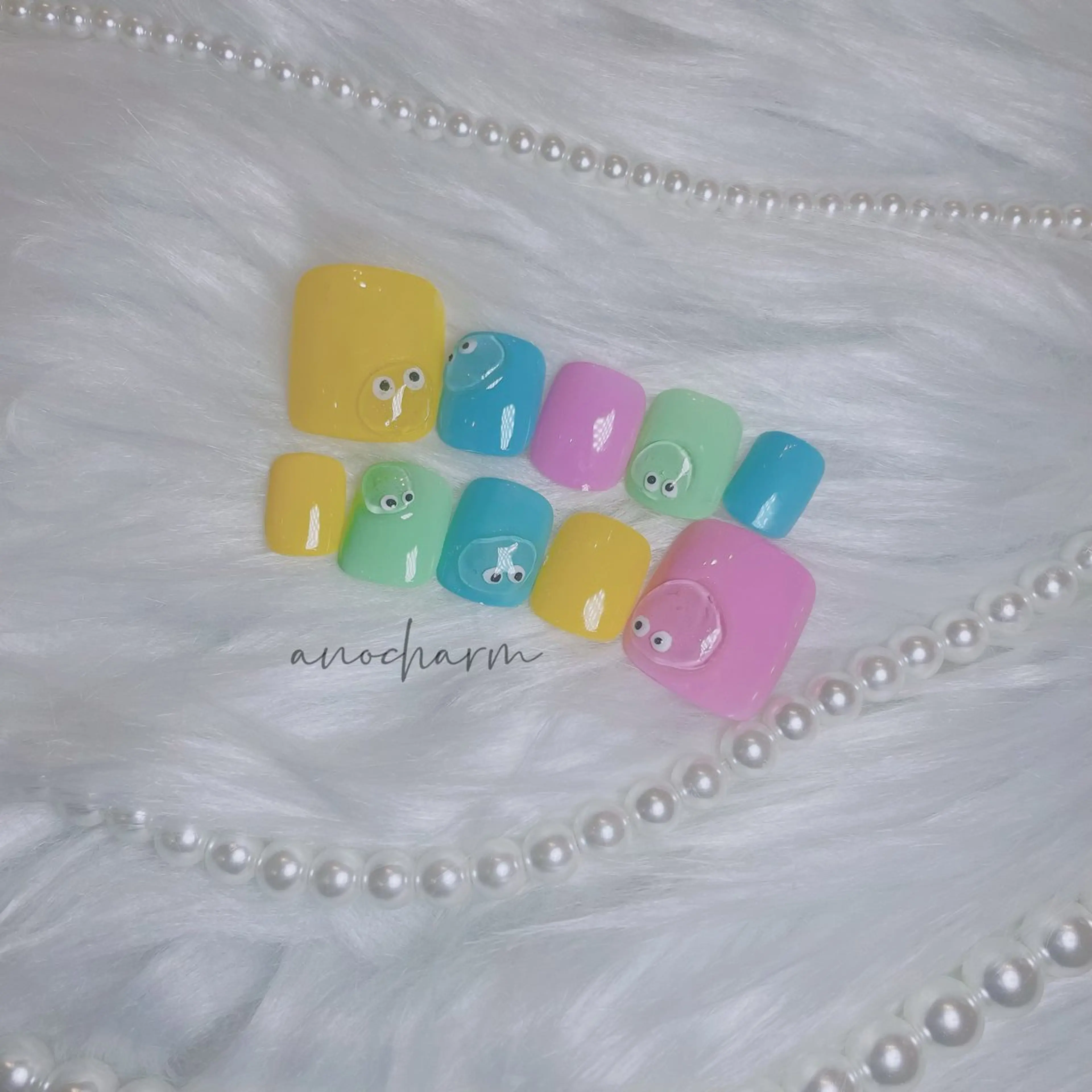 ネイル フットネイル anocharm by Royd.所属・anocharm _annaのマツエク・マツパデザイン