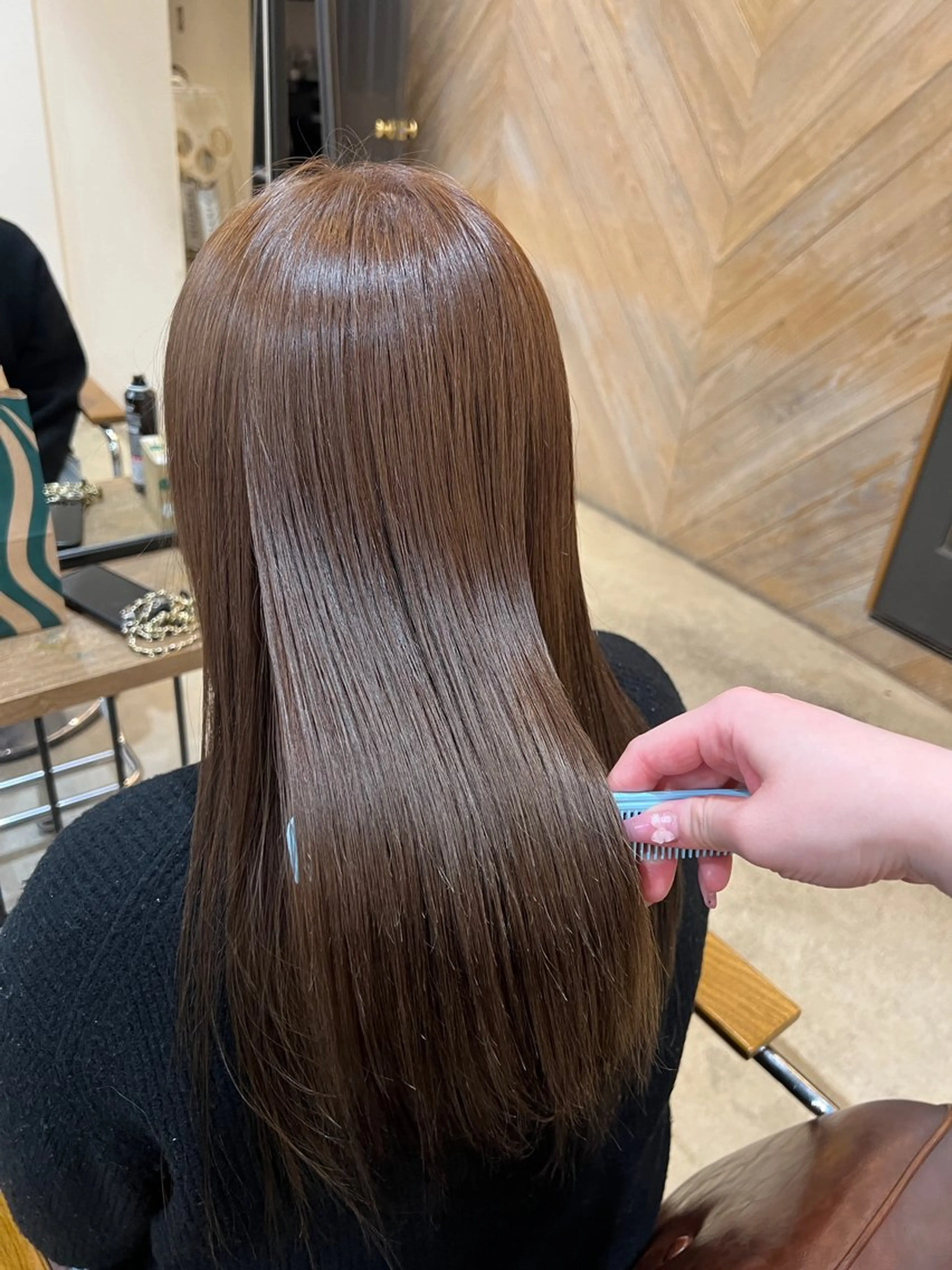 ロング beleefric 🩵黒木芽衣のヘアスタイル