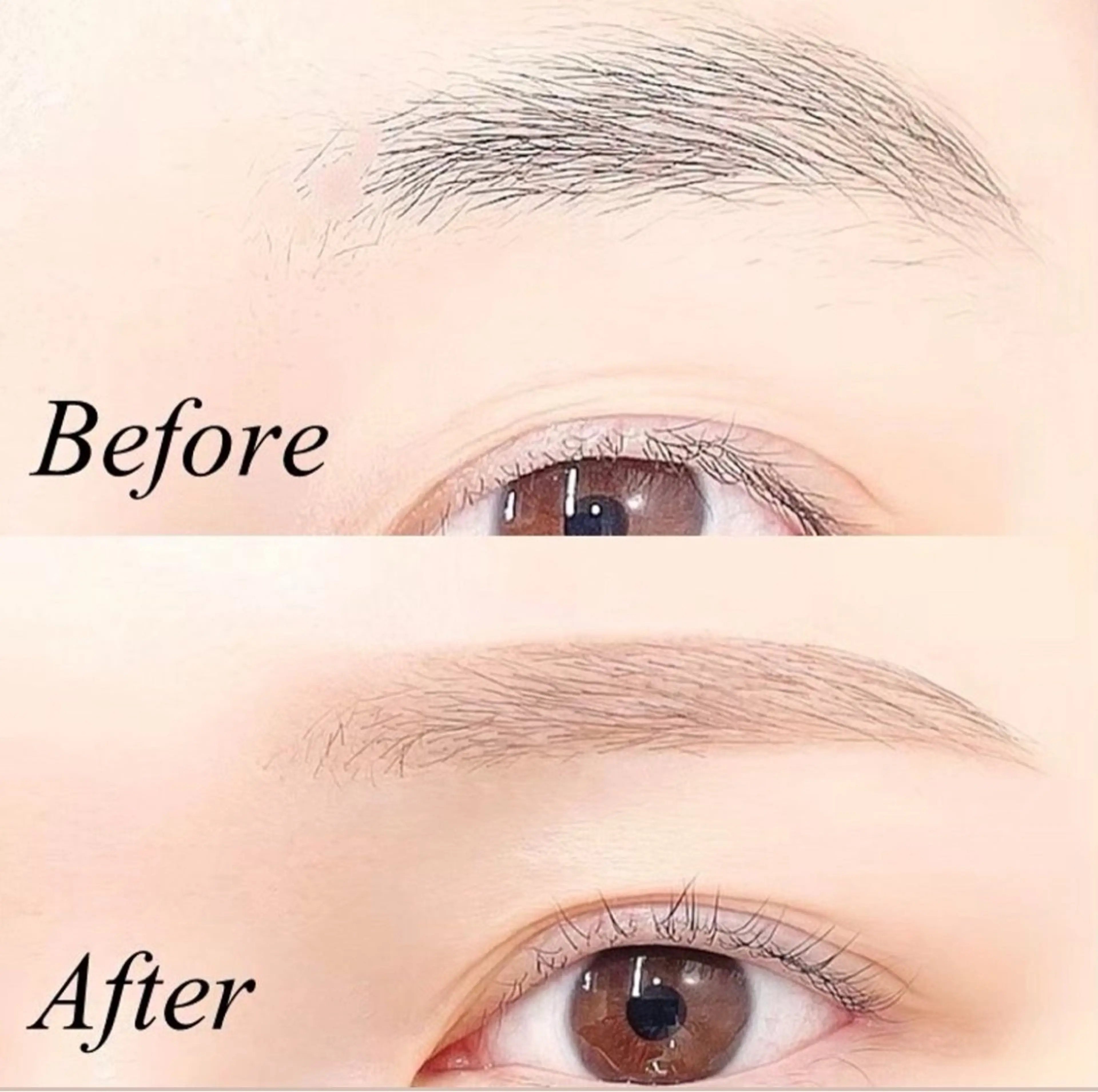 ミニモ学割U24🎓《黄金比×最新トレンド💠》美眉アイブロウWAX (メイク・眉カット込) ¥3600の写真