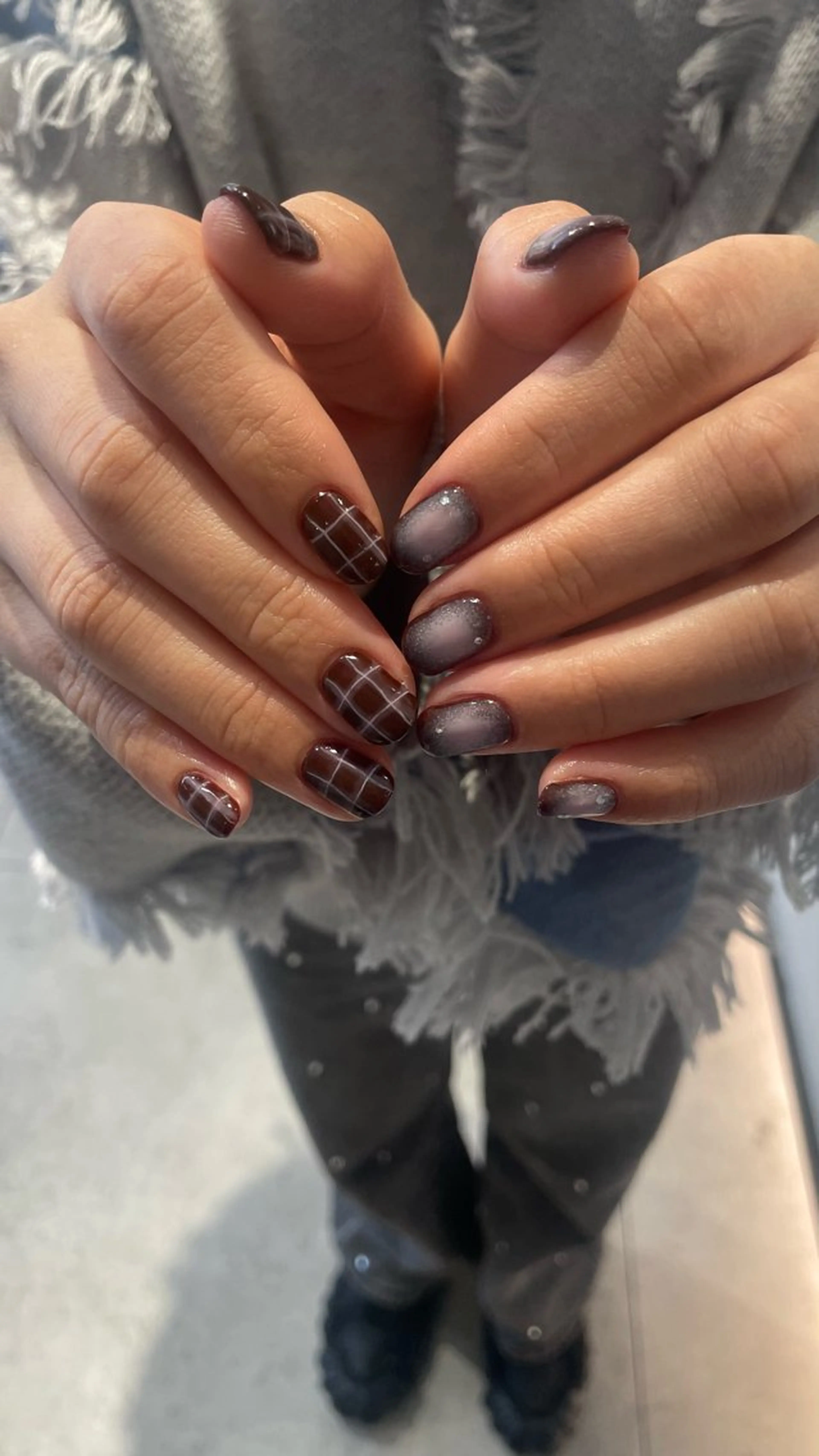 ネイル ハンドネイル 韓国ヘア/ネイル kanako🤍🫧のヘアスタイル