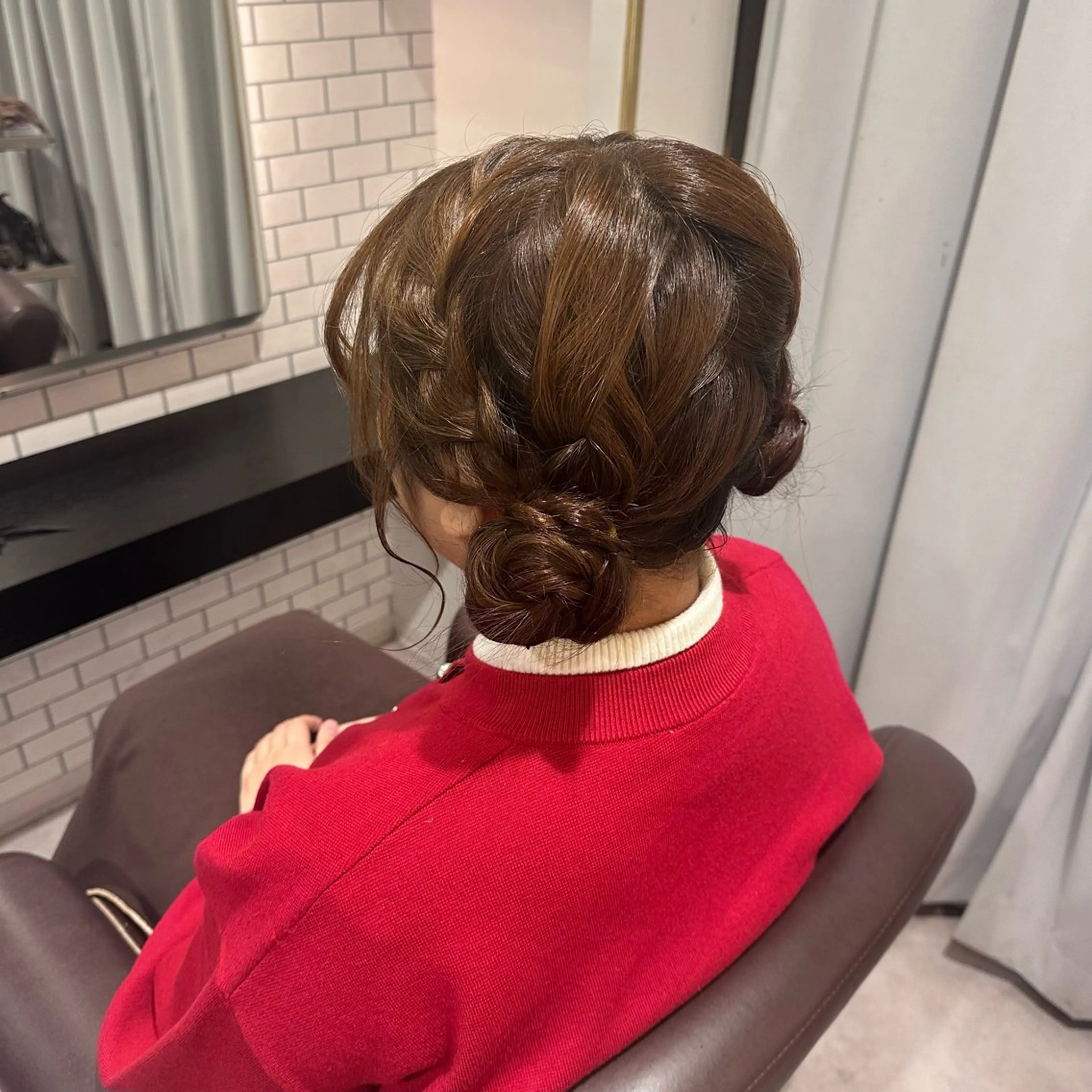 セミロング ヘアセット 🎀ヘアアレンジ 🎀ななみのヘアスタイル