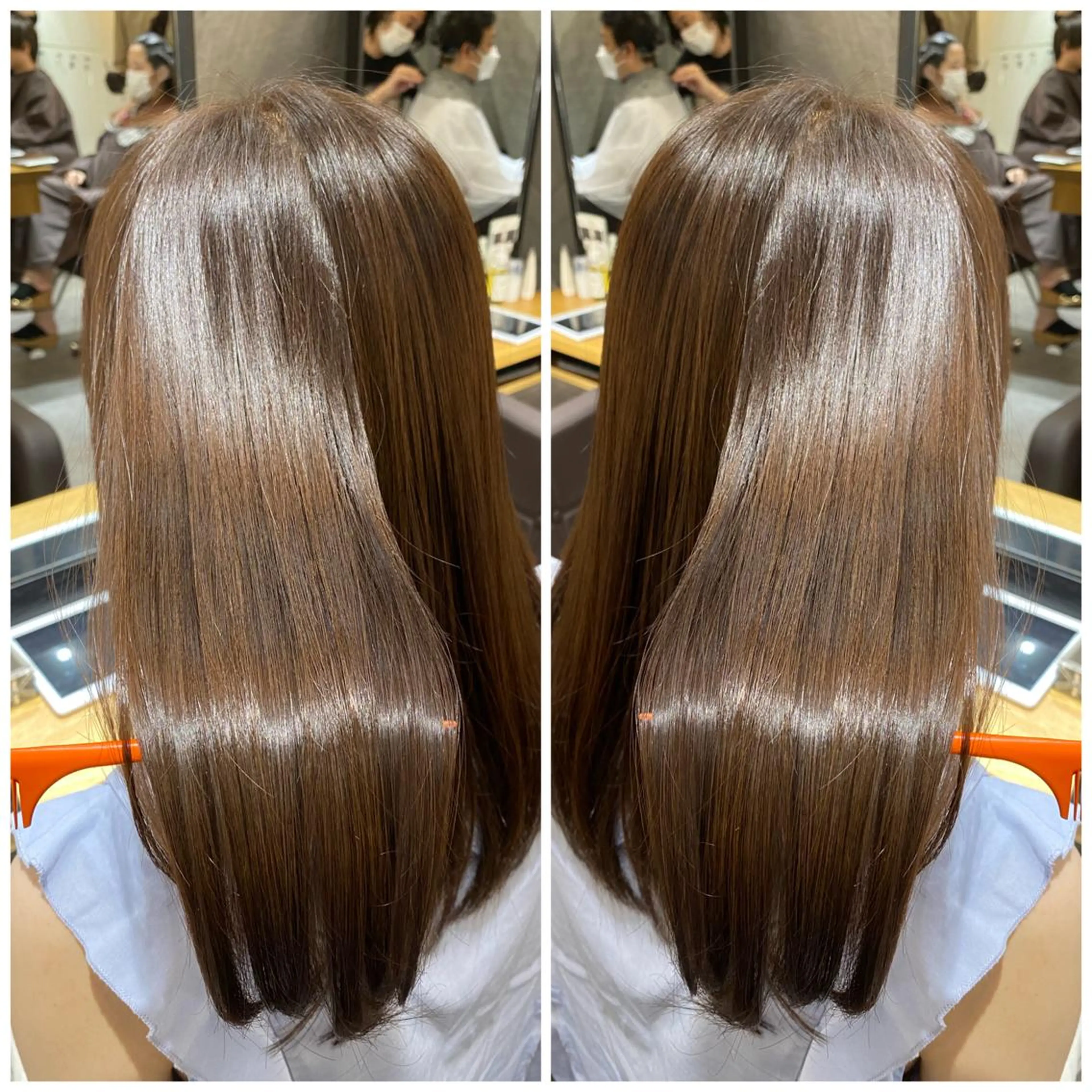 セミロング サロウィン新宿三丁目所属・✨クセ・広がりで悩む 学生さんへ✨taroのヘアスタイル