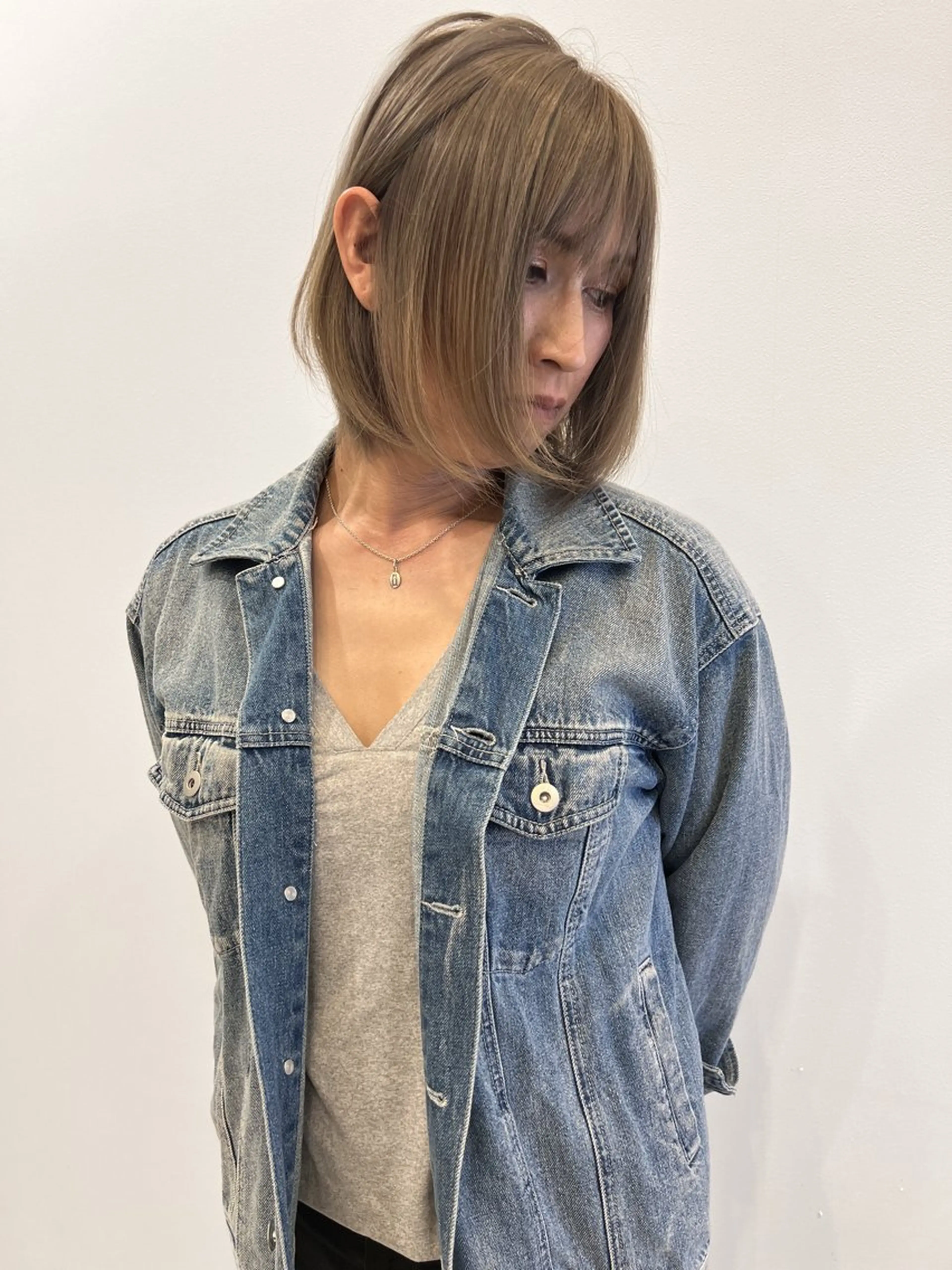 ショート LAKING　SHIGA所属・田中 亜弥のヘアスタイル