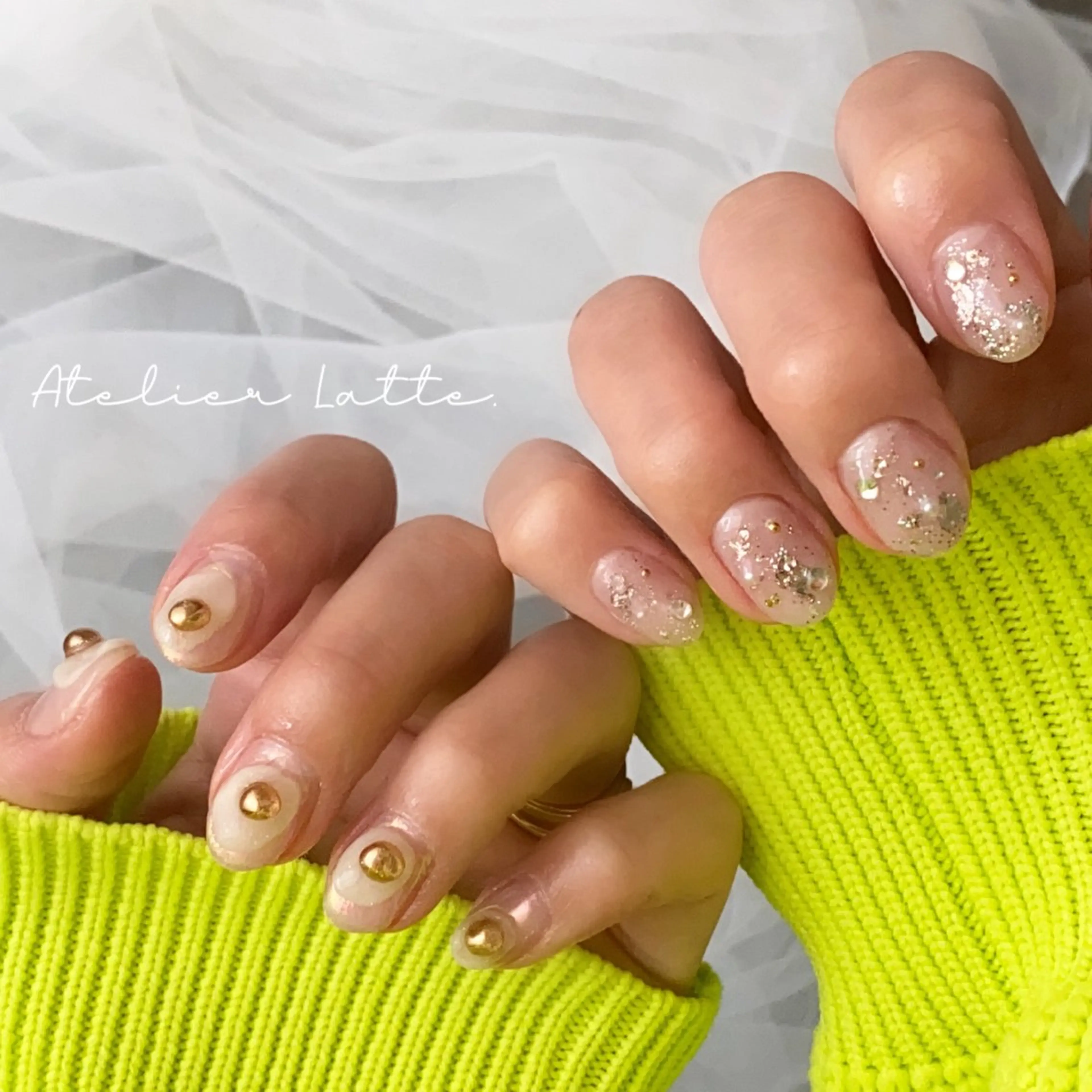 ネイル Atelier Latteのネイルデザイン