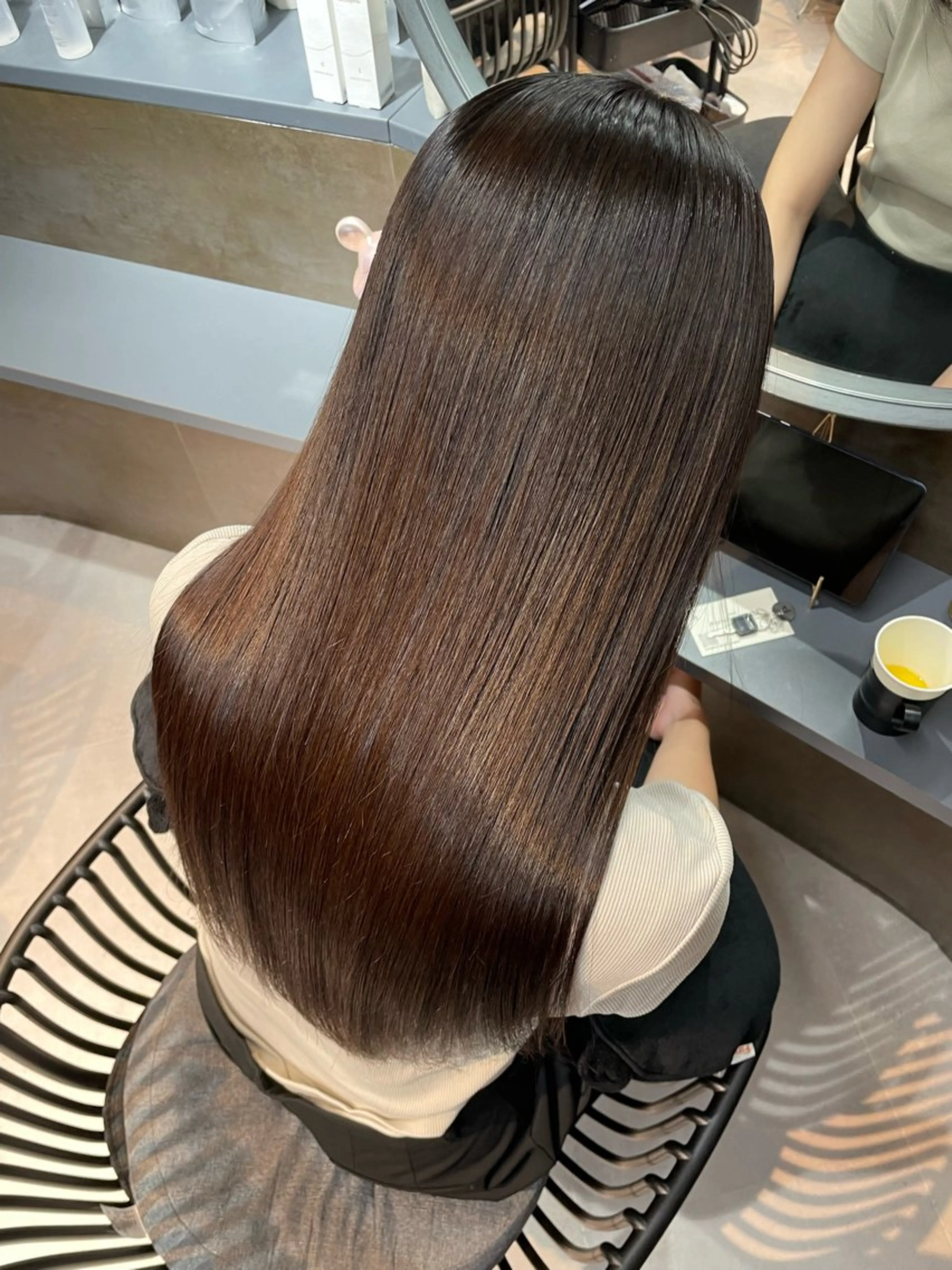 ロング 半個室サロンyoures hair 髪質改善トリートメント東新宿店所属・榊原竜弥 髪質改善/美髪作りのヘアスタイル