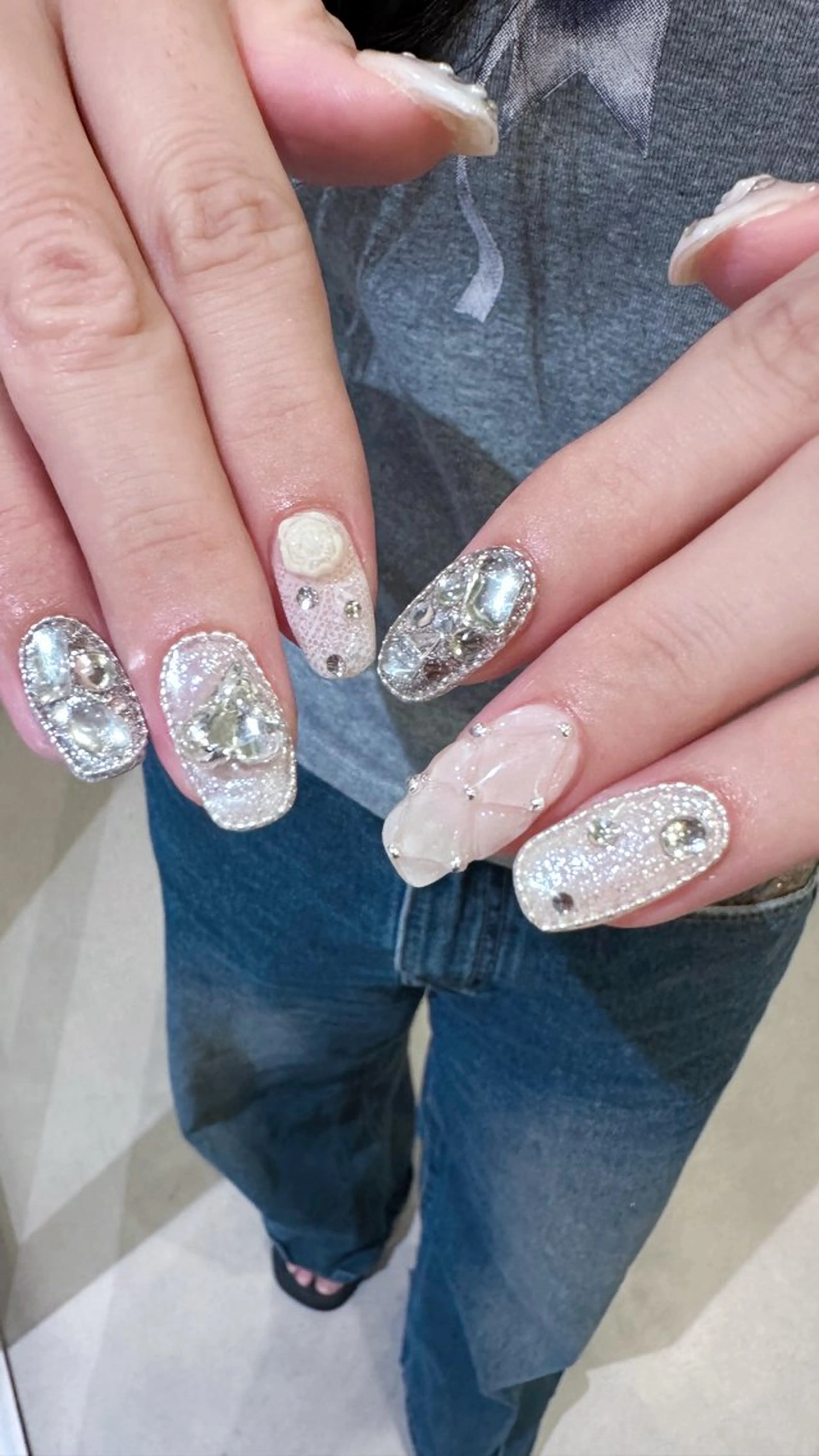 ネイル ハンドネイル 👽個性派ネイル🎀 komachiのヘアスタイル