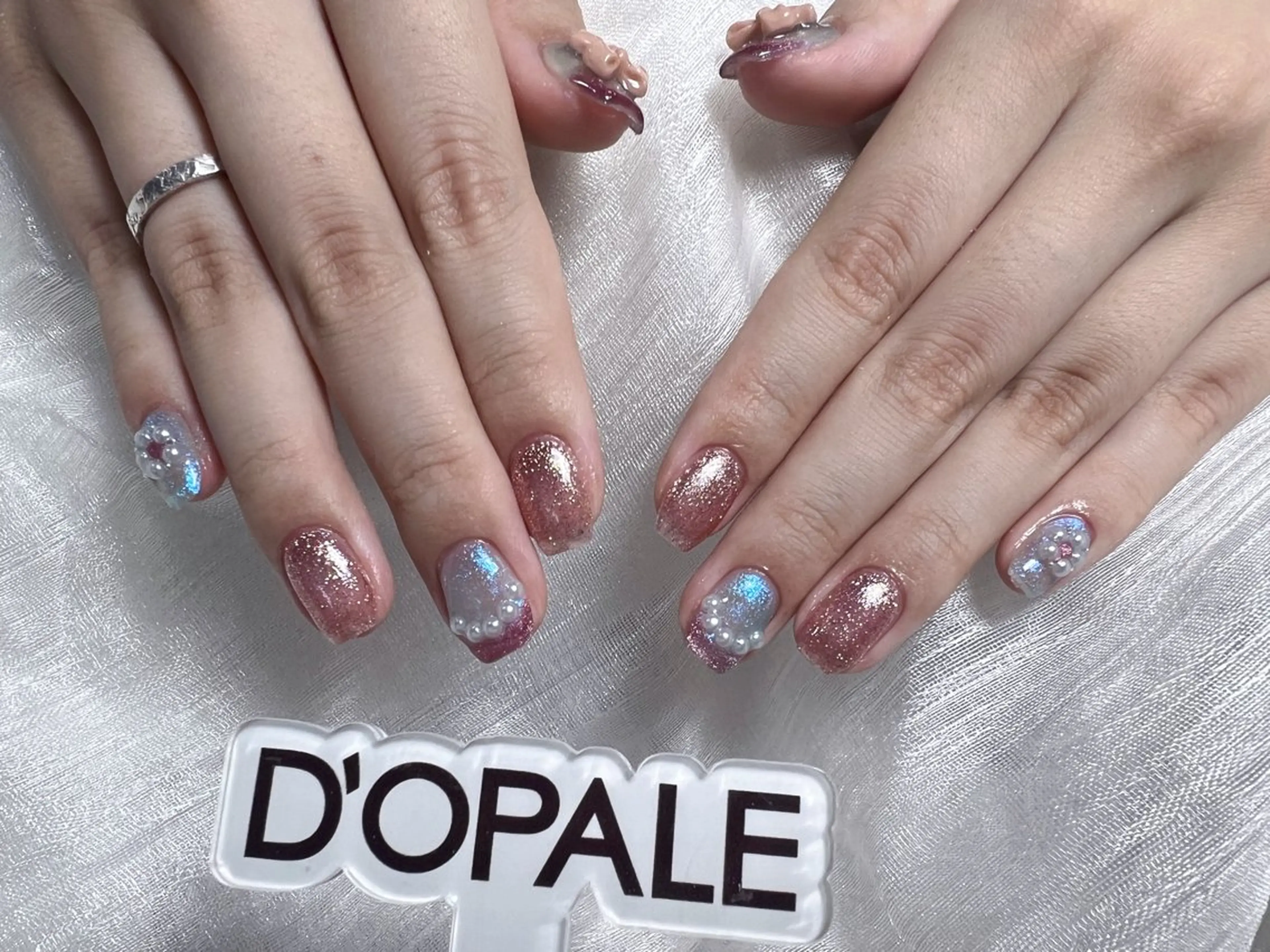 ネイル ハンドネイル 長さ出し専門店 上野店サロンのネイルデザイン