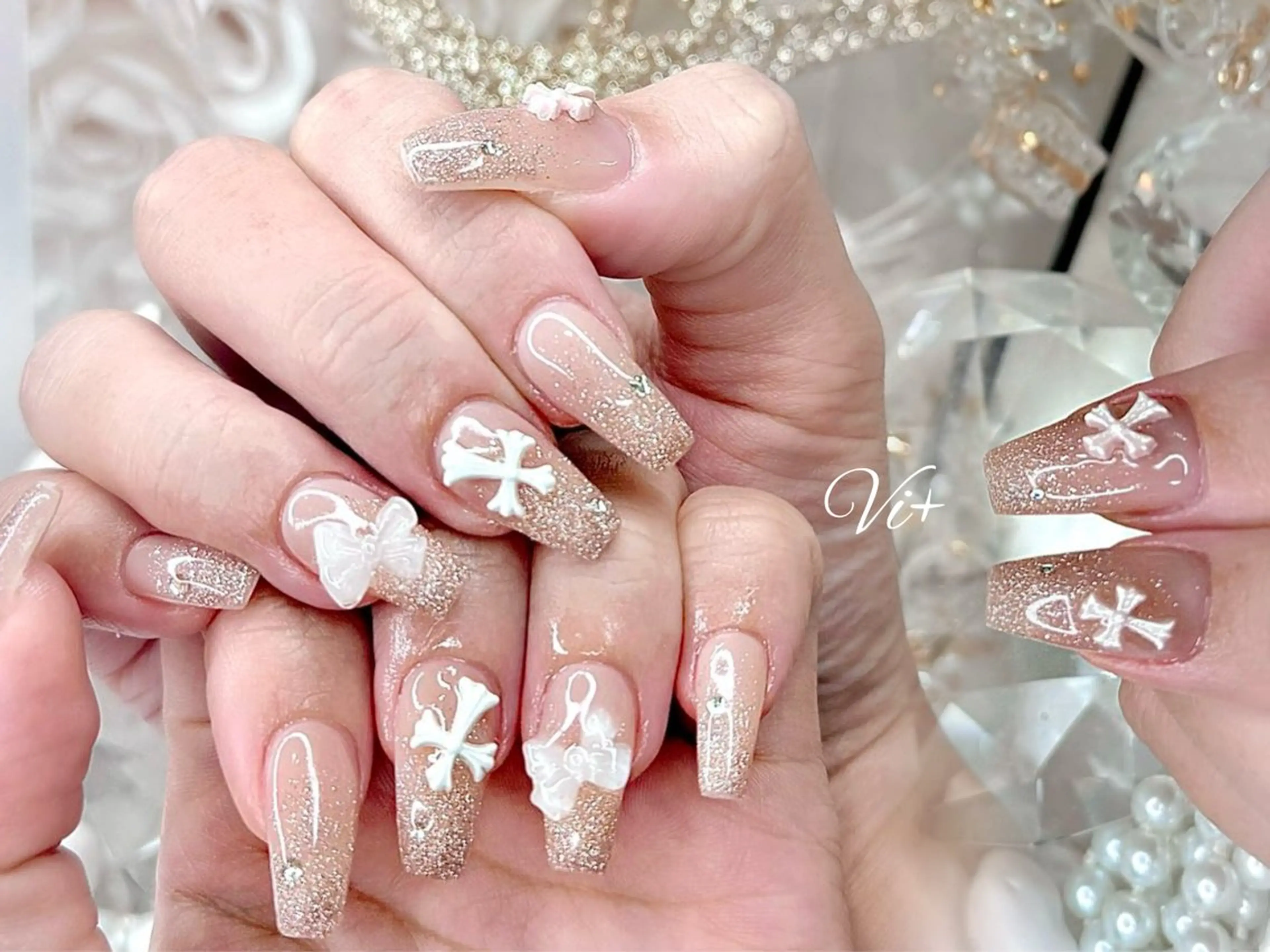 ネイル ハンドネイル ✨Nailsalon Vi+✨のネイルデザイン