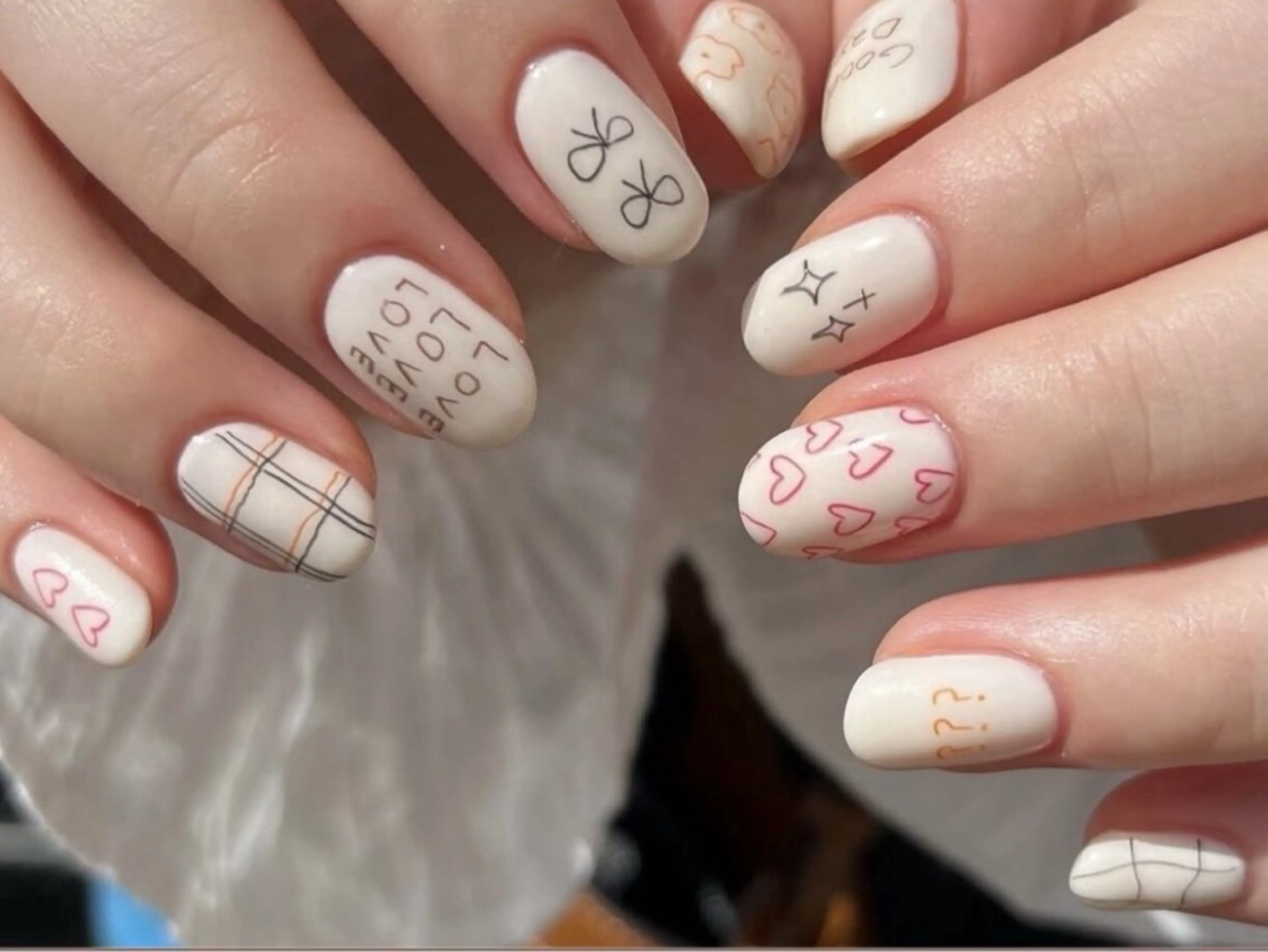 ネイル アートネイル ハンドネイル 堀内 美里のネイルデザイン