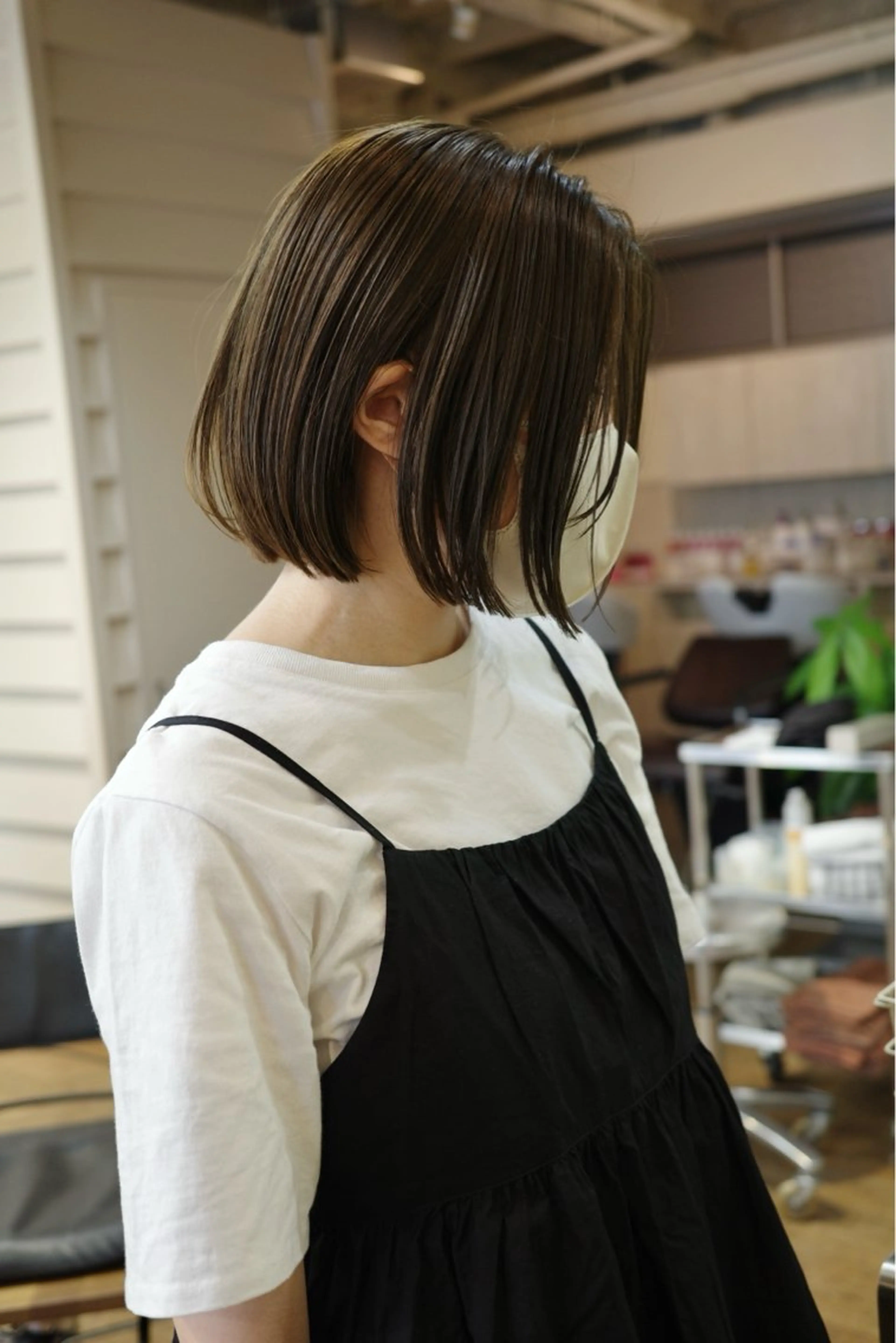 ショート ショート ボブ 梅田 木戸健人のヘアスタイル