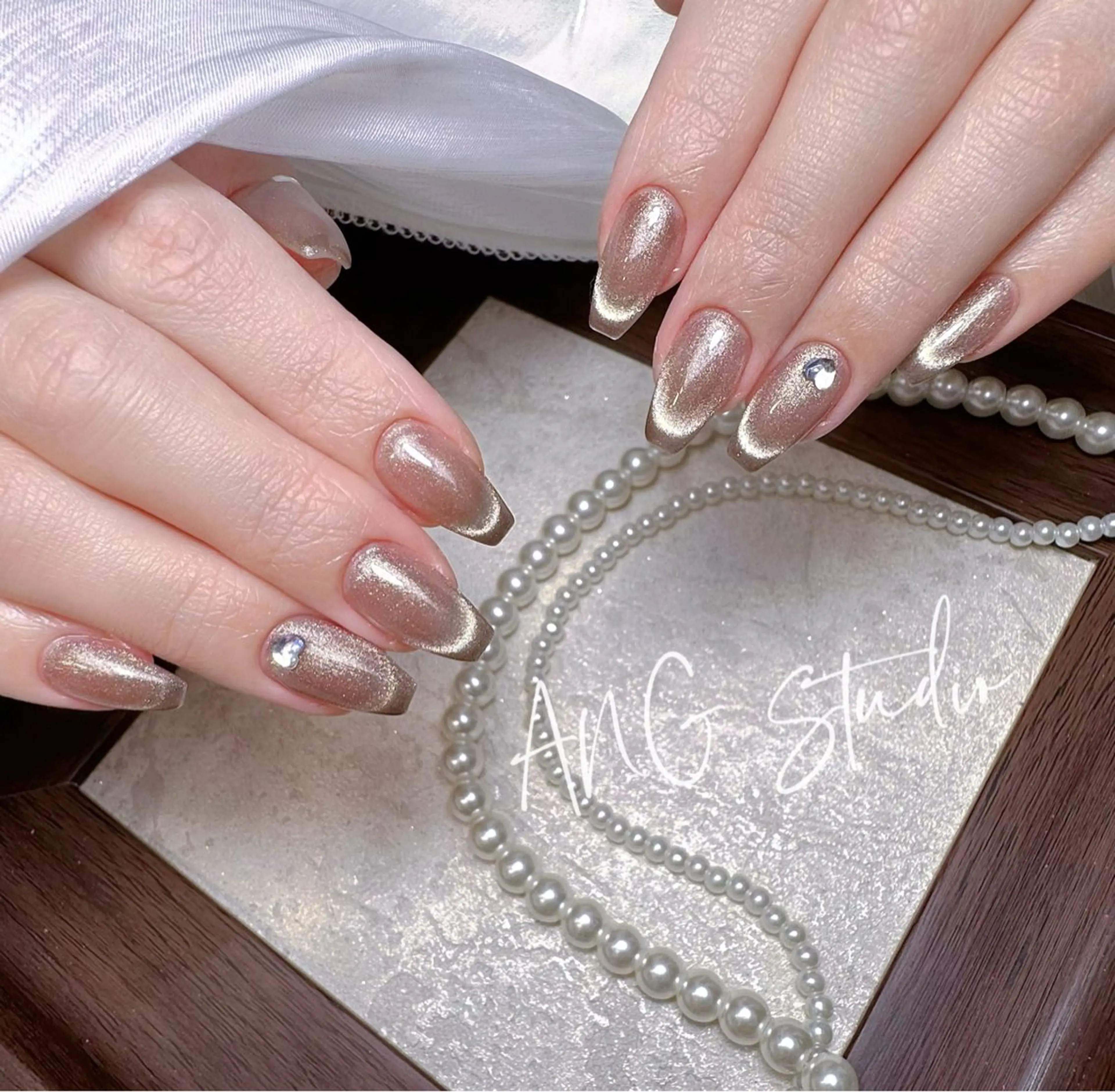 ネイル ハンドネイル ハンドケア ANG Studioのネイルデザイン