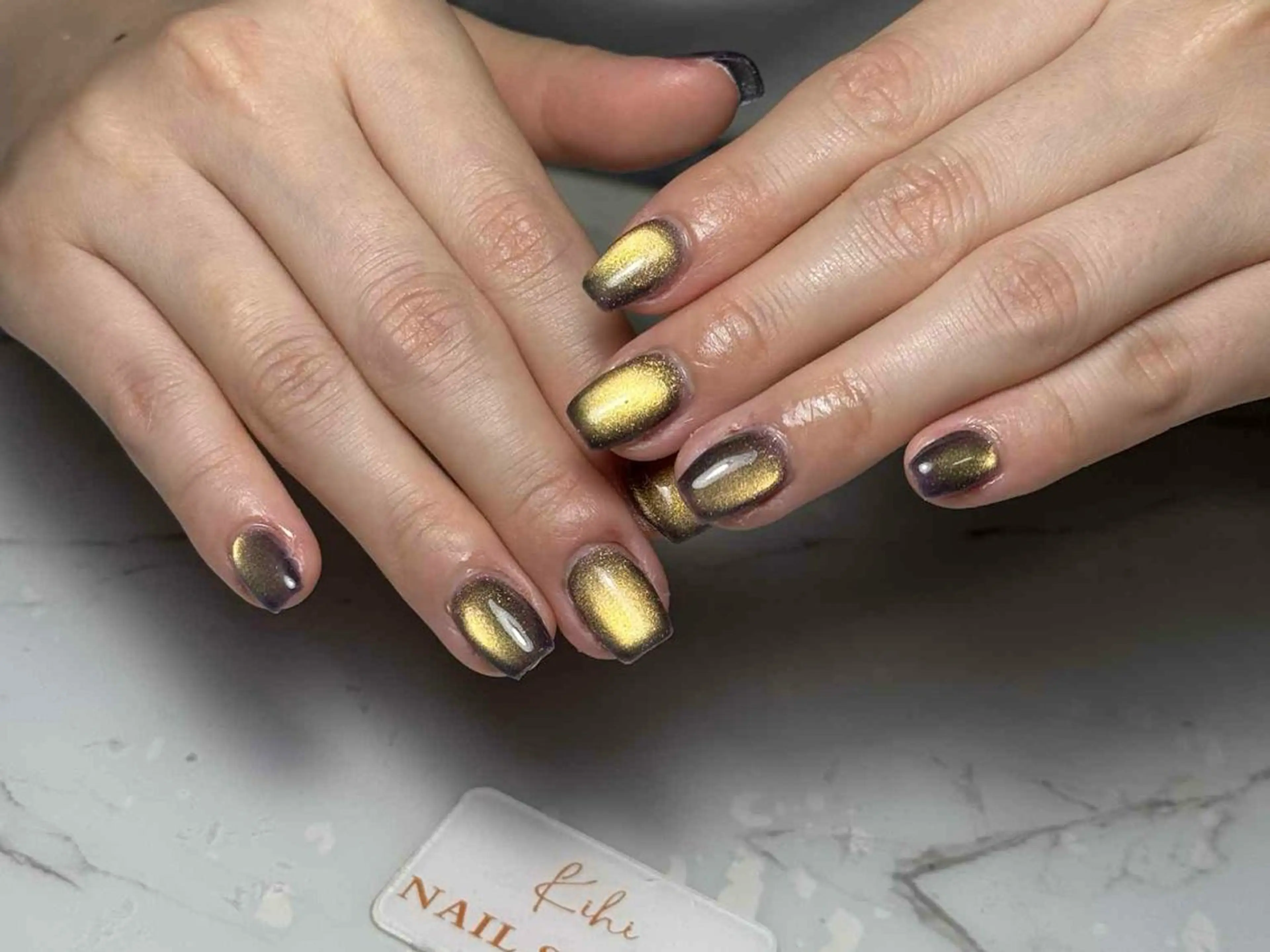 ネイル アートネイル フレンチネイル ジェルネイル グラデーション 韓国ネイル ハンドネイル 💕鈴木ユリ パラジェル/オフ無料のネイルデザイン