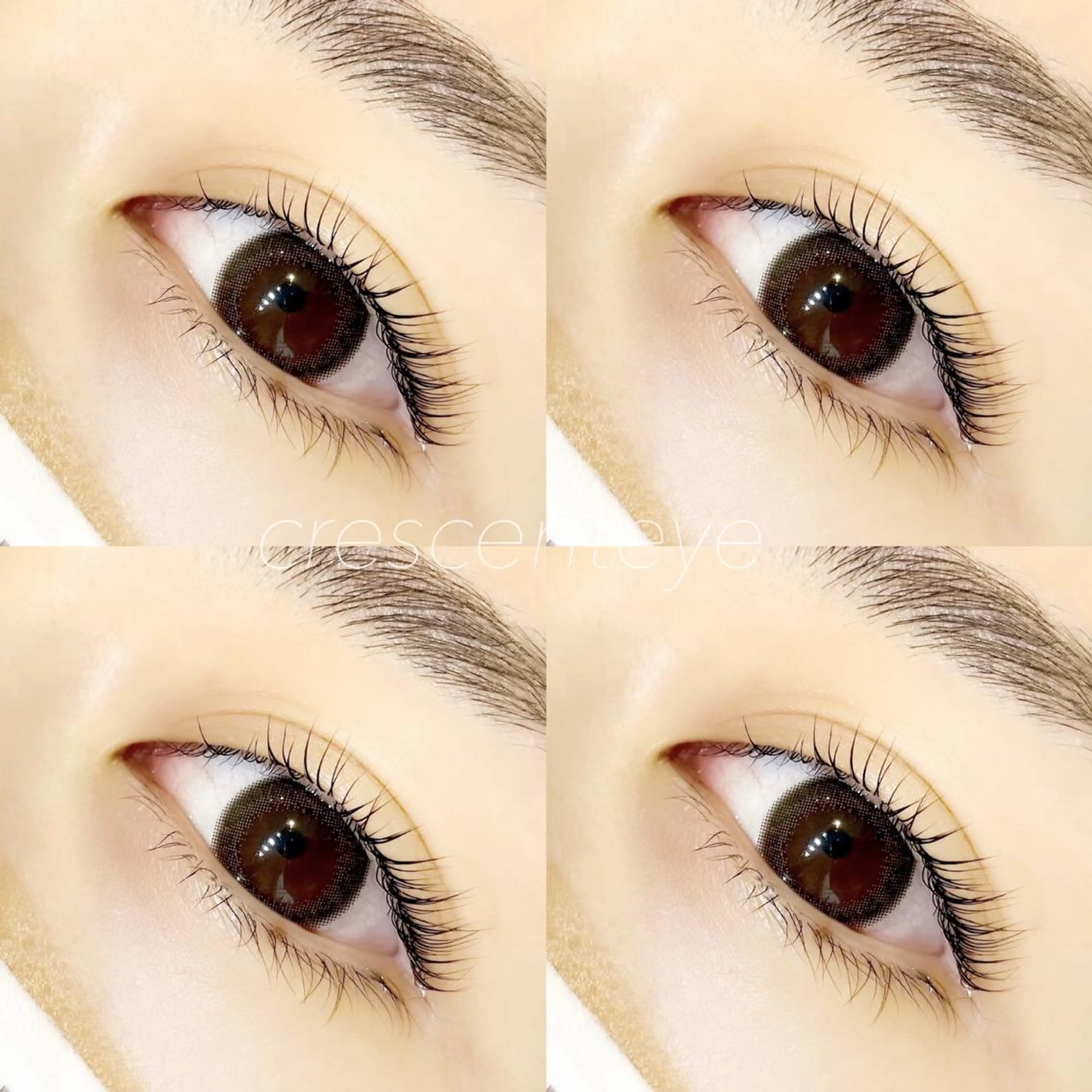 マツエク・マツパ パリジェンヌラッシュリフト Crescent  Eye 表参道店のマツエク・マツパデザイン