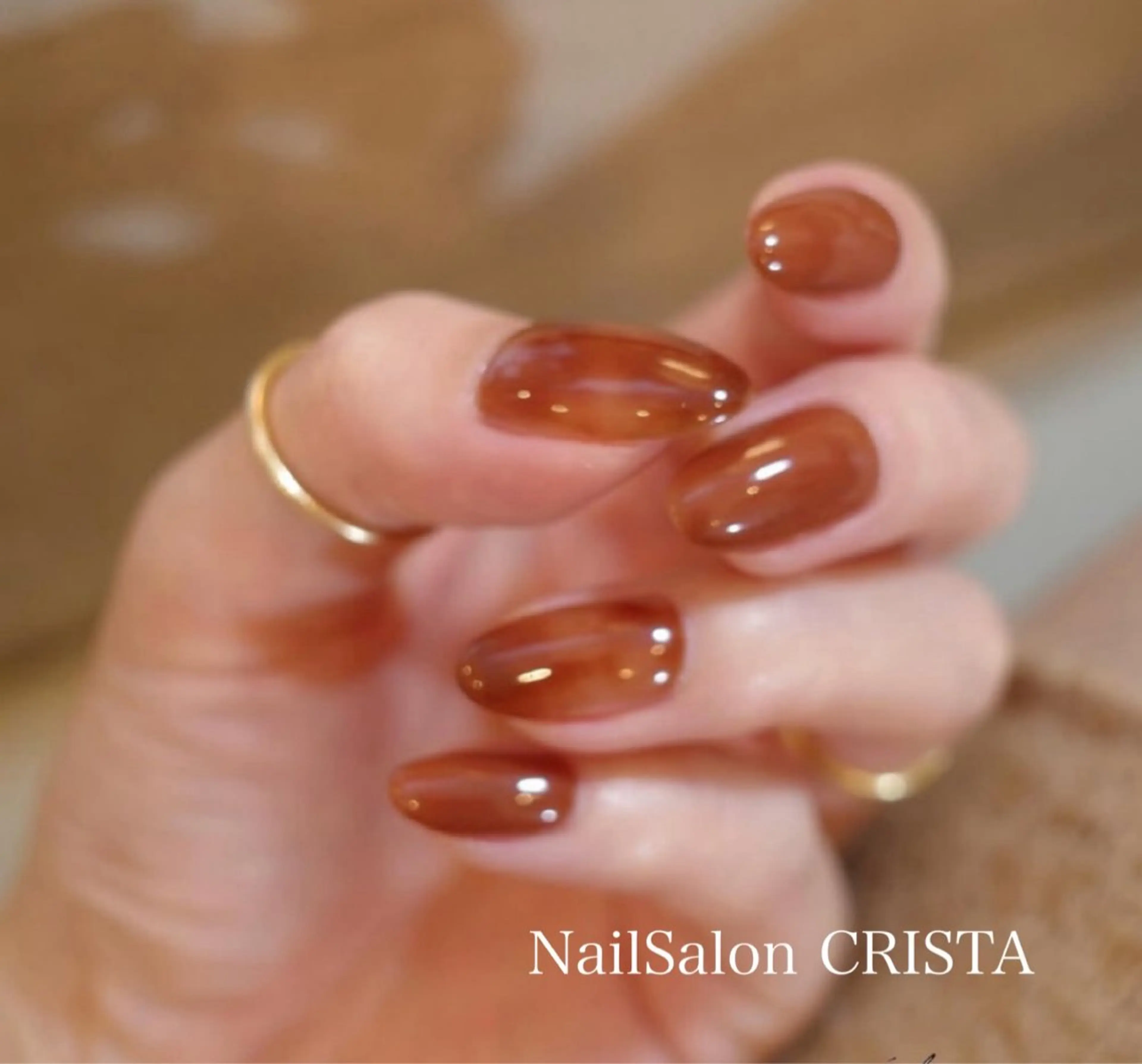 ネイル フットネイル ジェルネイル マグネットネイル オフィスネイル ワンカラーネイル NAILSALON CRISTA所属・🤍CRISTA yui🤍のネイルデザイン