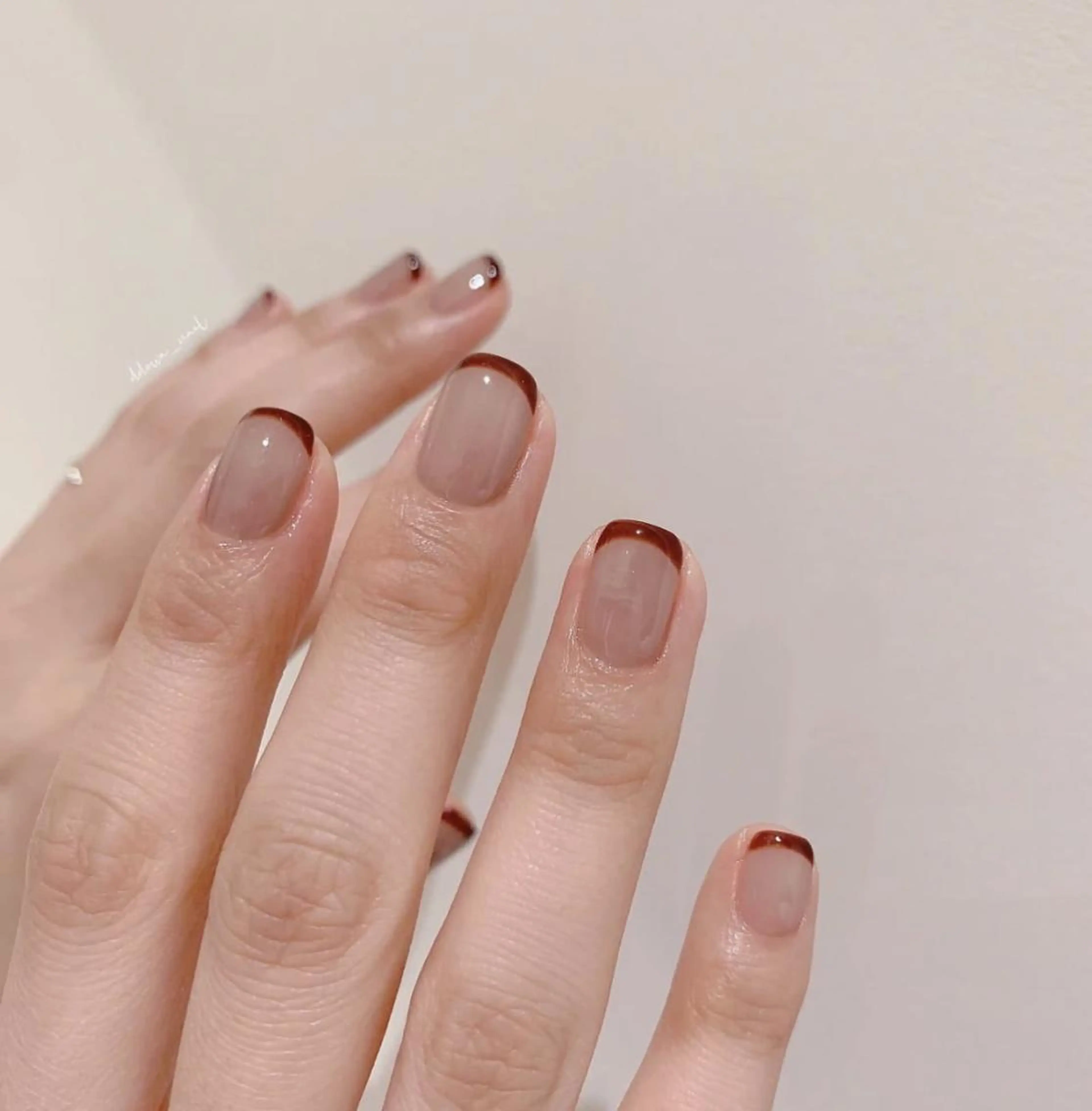 ネイル フレンチネイル Queen's ゆなのネイルデザイン