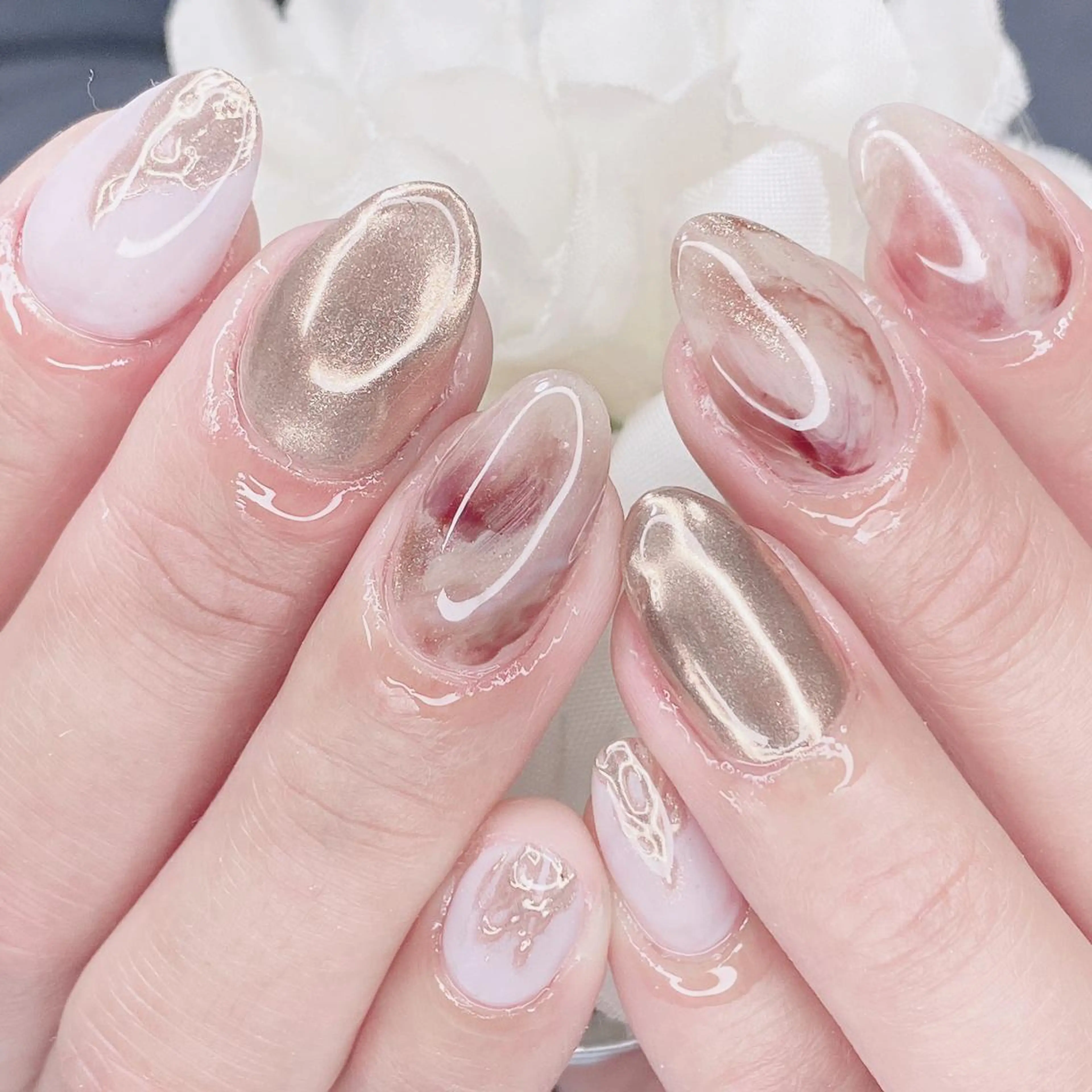 ネイル ハンドネイル Ｎail Ｓalon ertiのネイルデザイン