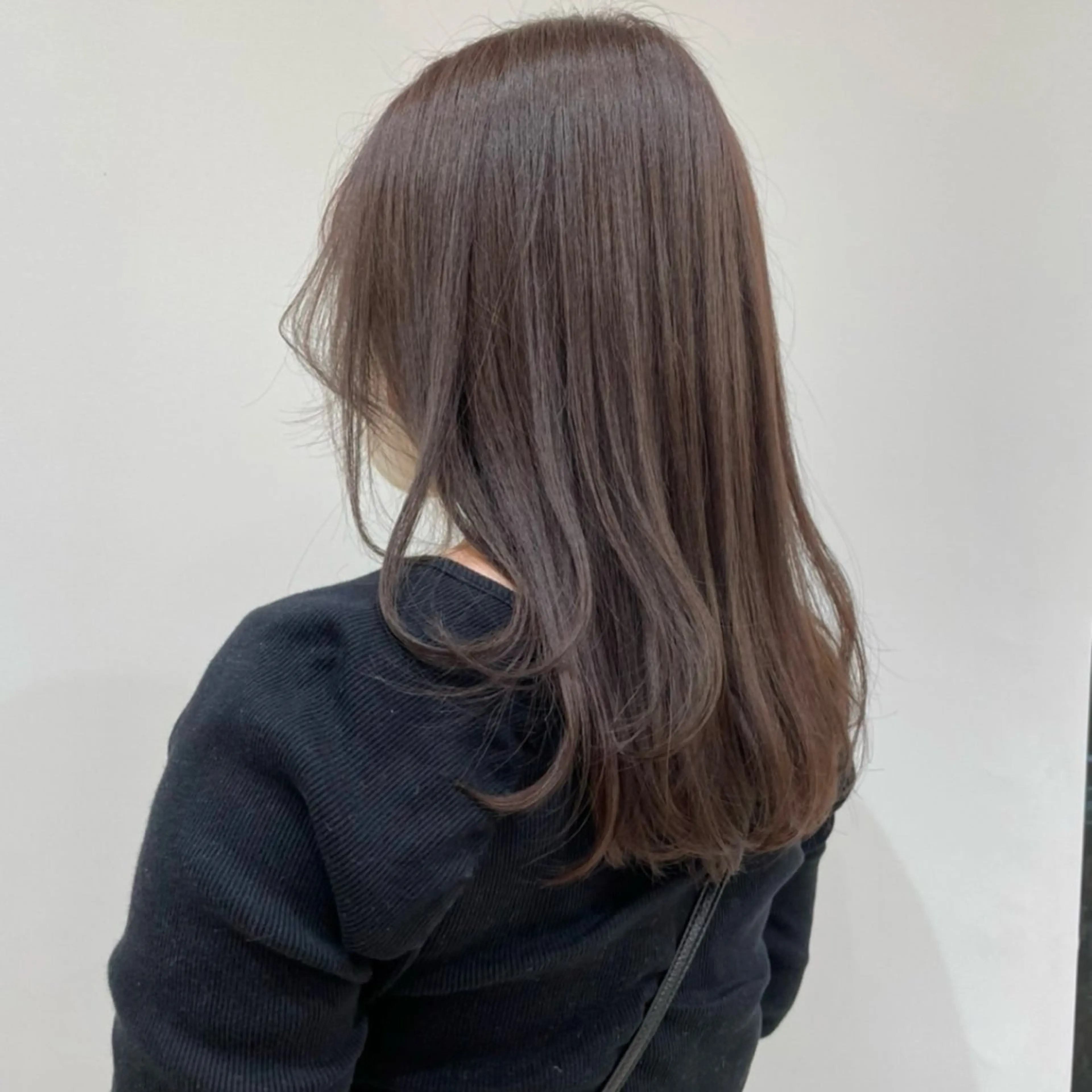 セミロング ヘアカラー 縮毛矯正 トリートメント ヘッドスパ ヘアセット 🌸透明感/レイヤー / 栗林 彩🌸のヘアスタイル