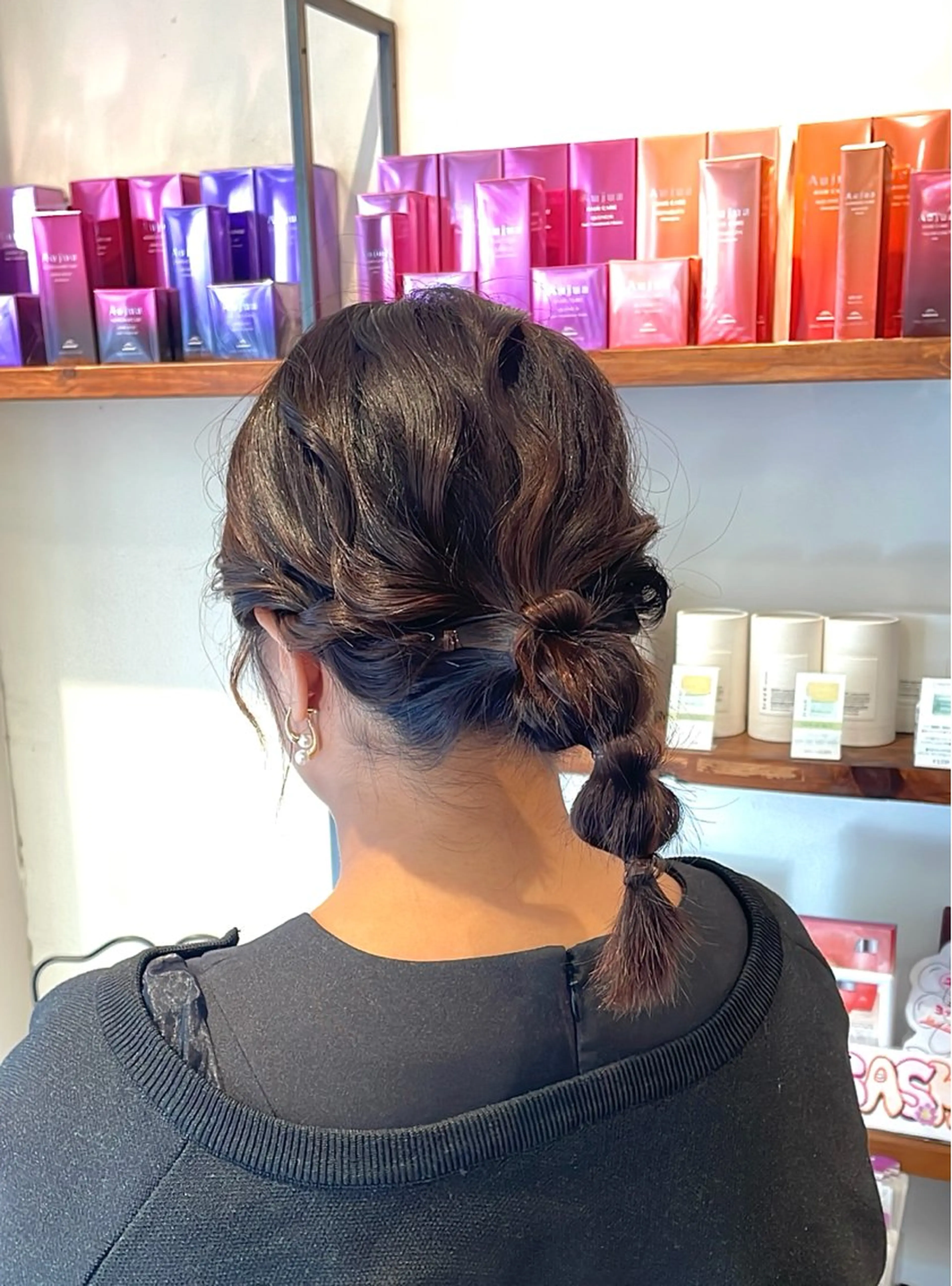 ミディアム ヘアアレンジ ヘアセット このみ/髪質改善 /ヘアアレンジ🫧のヘアスタイル