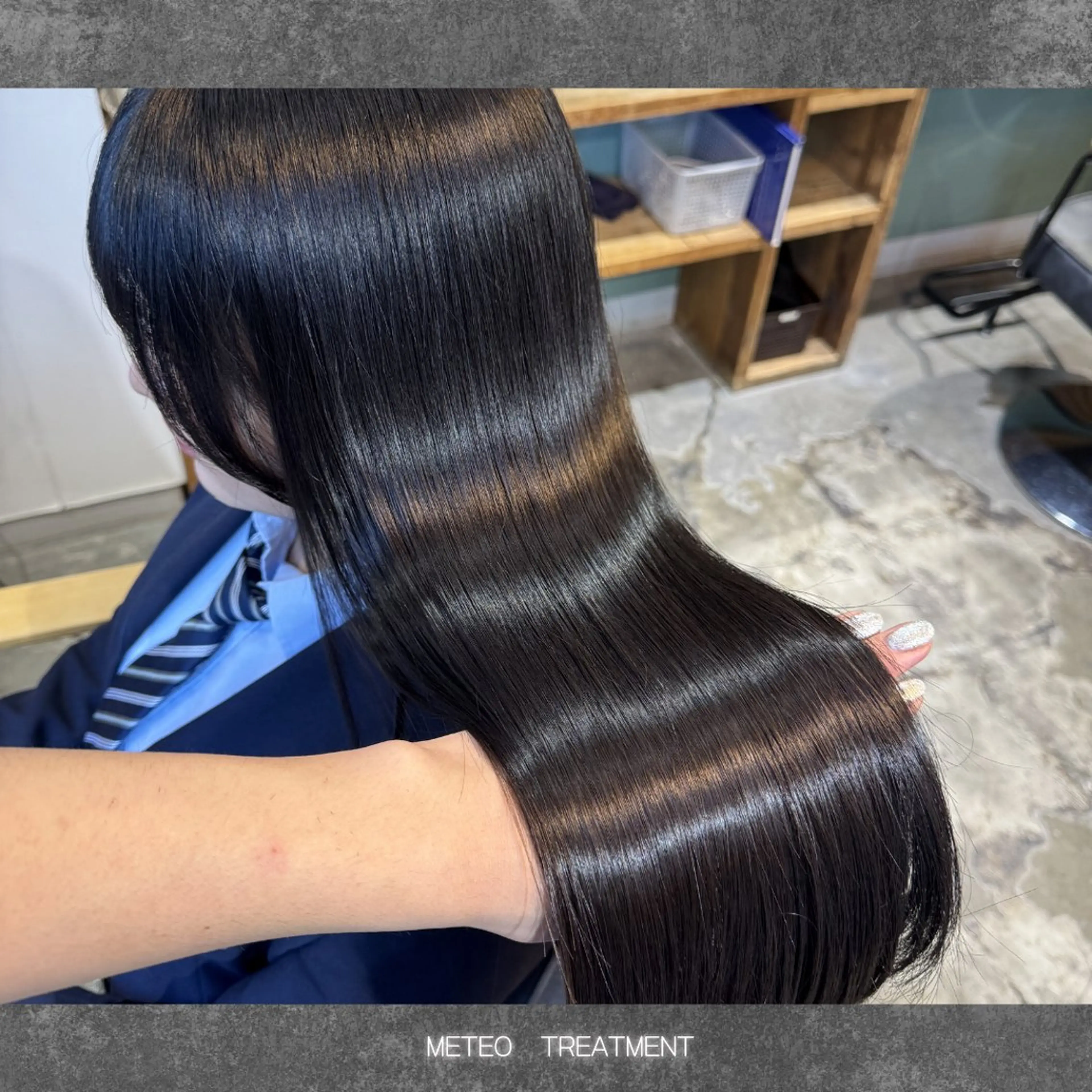 ロング 髪質改善 縮毛矯正 トリートメント 髪質改善/美髪矯正/ ハッシュカット/韓国のヘアスタイル