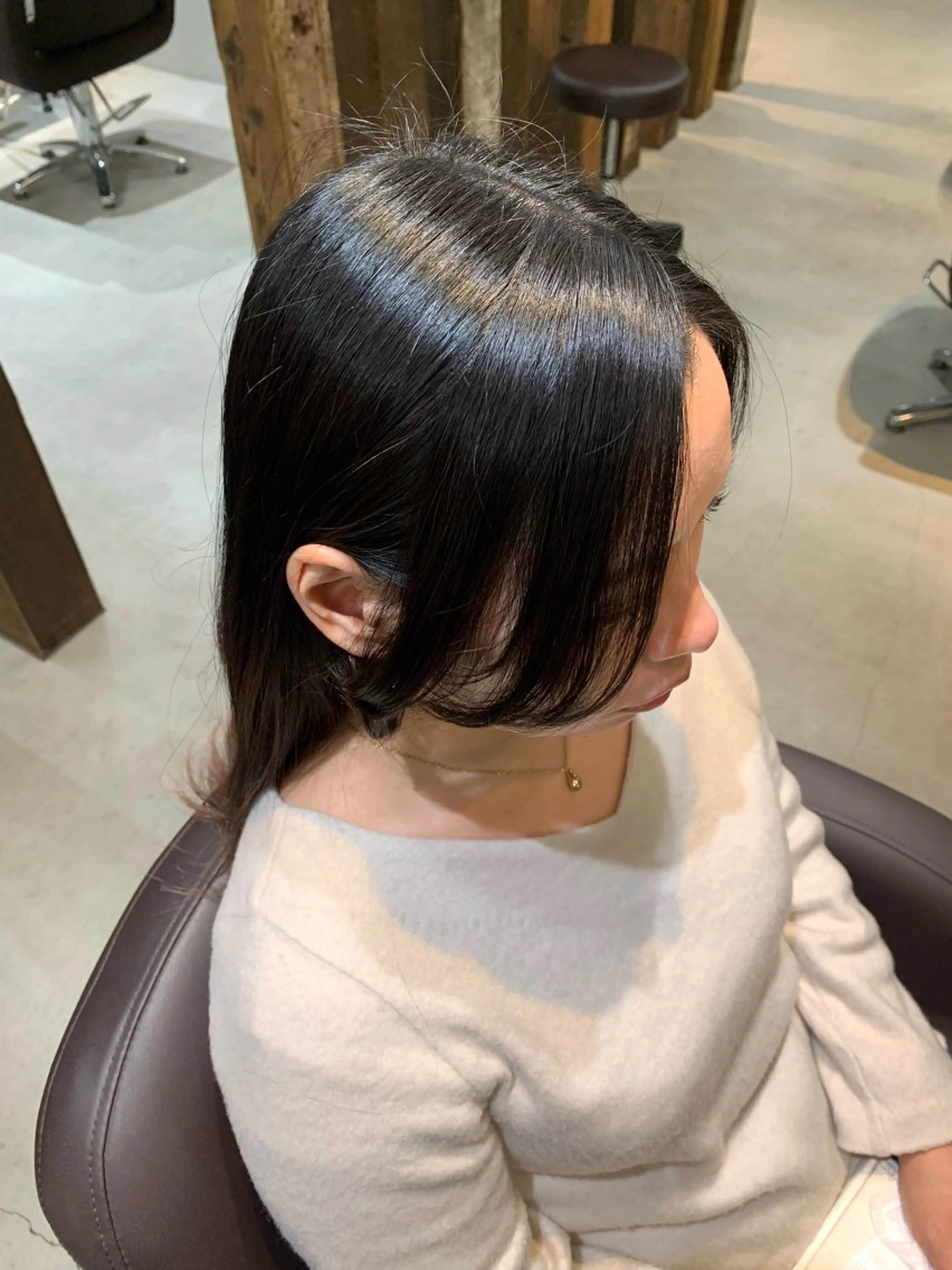 お顔周りカット💇‍♀️の写真