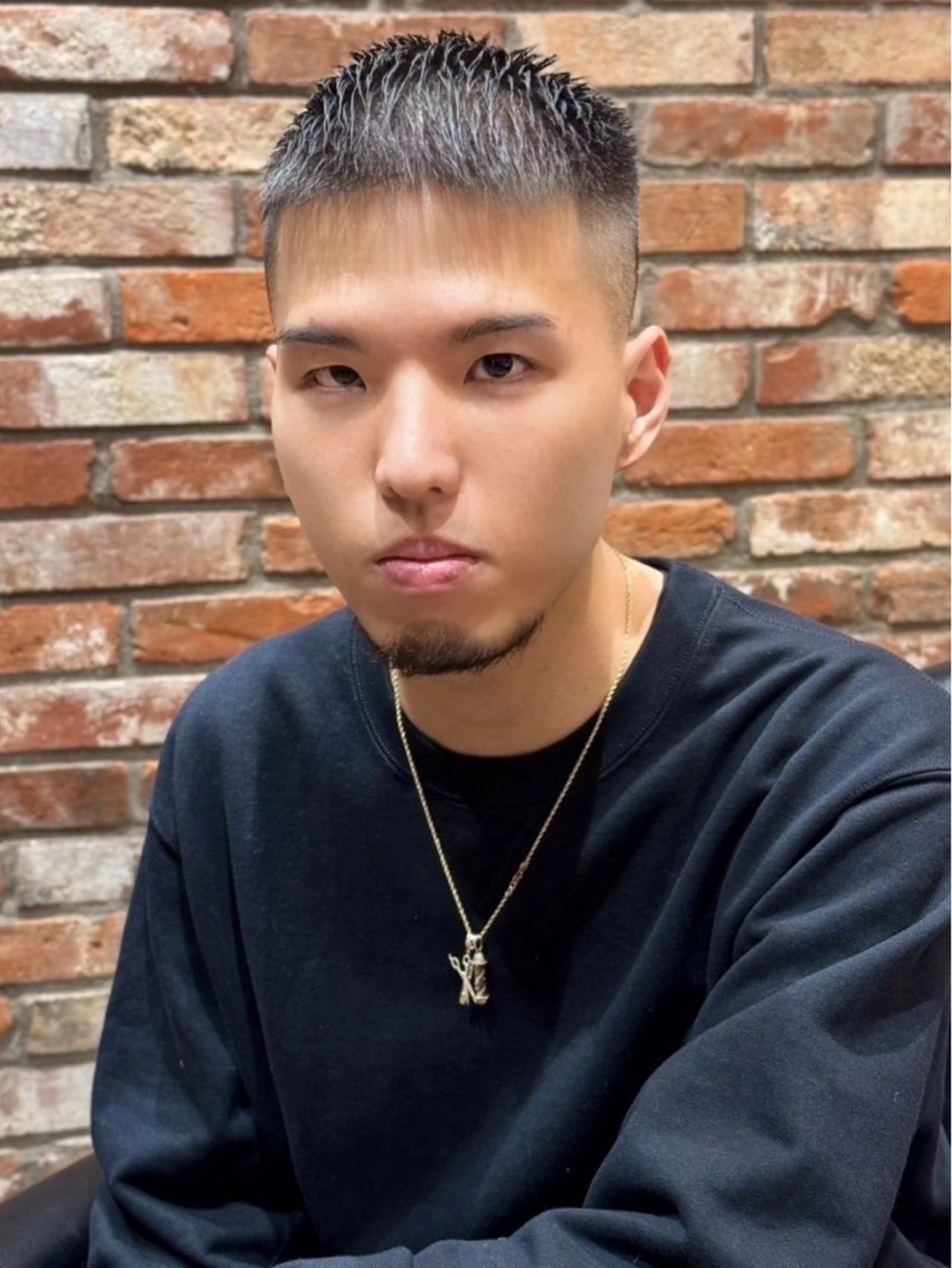 フェードカットの写真