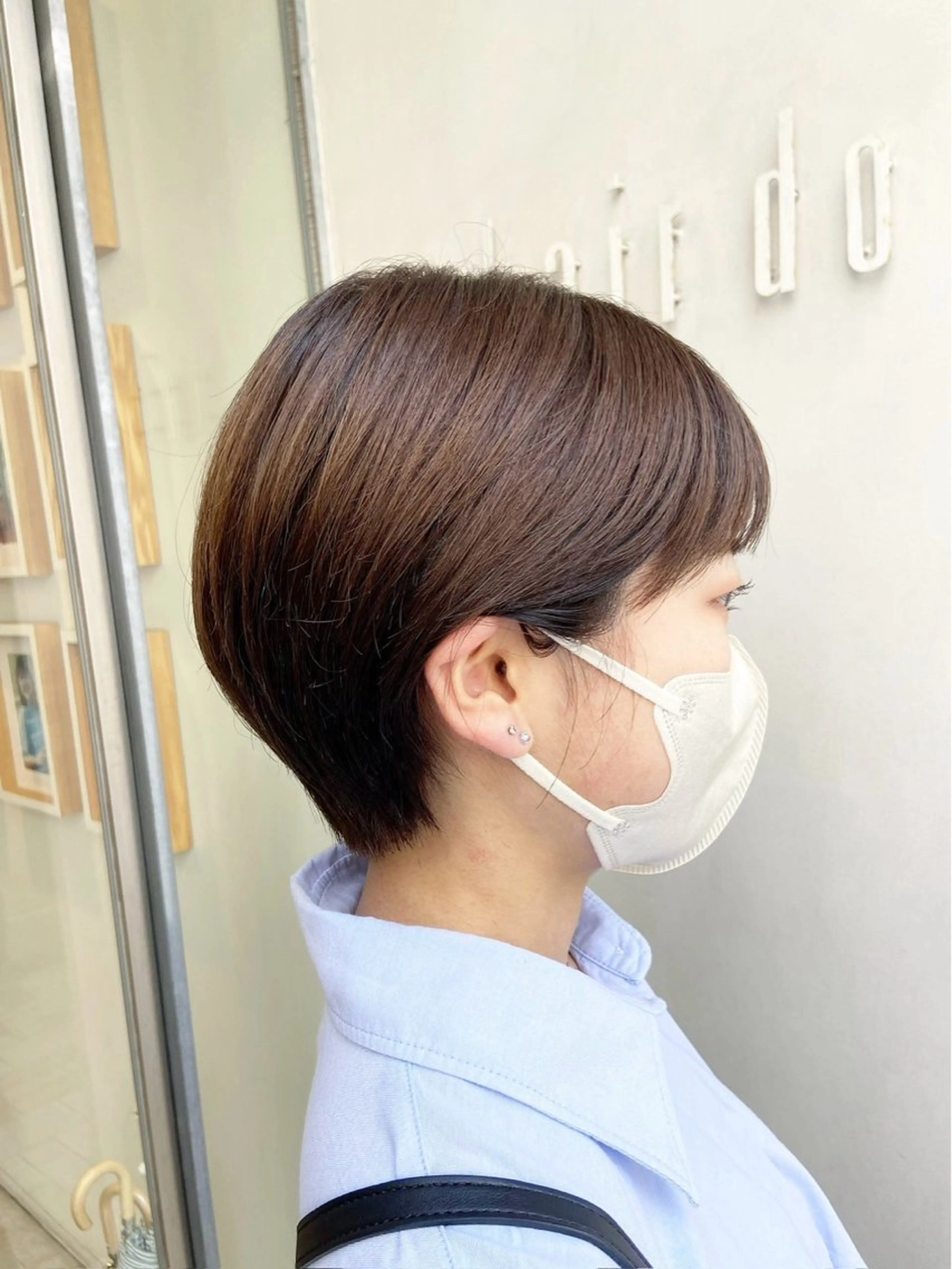 ショート 小倉 実紗のヘアスタイル