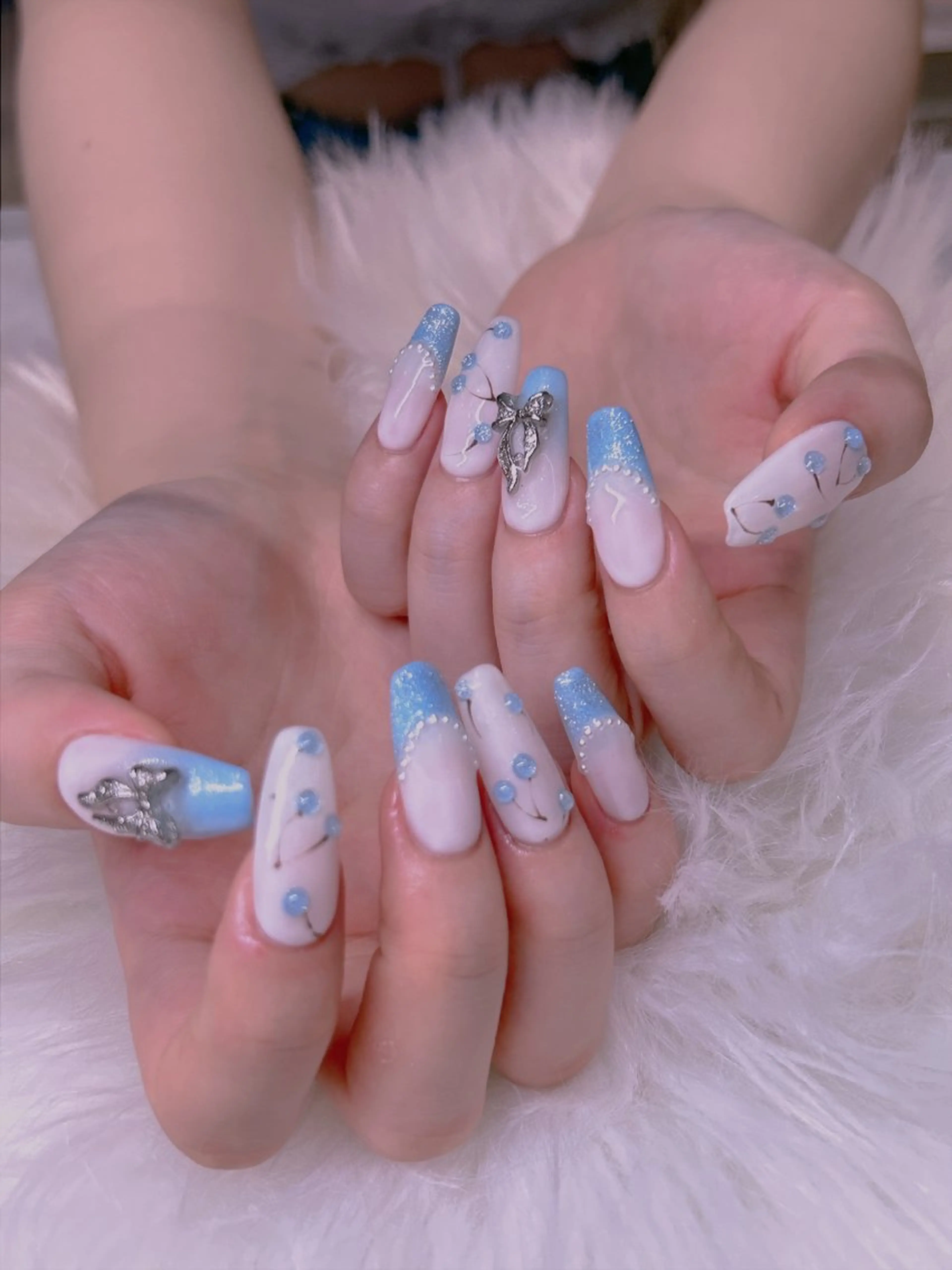 ネイル ハンドネイル 長さだし専門店 M2　rikaのネイルデザイン