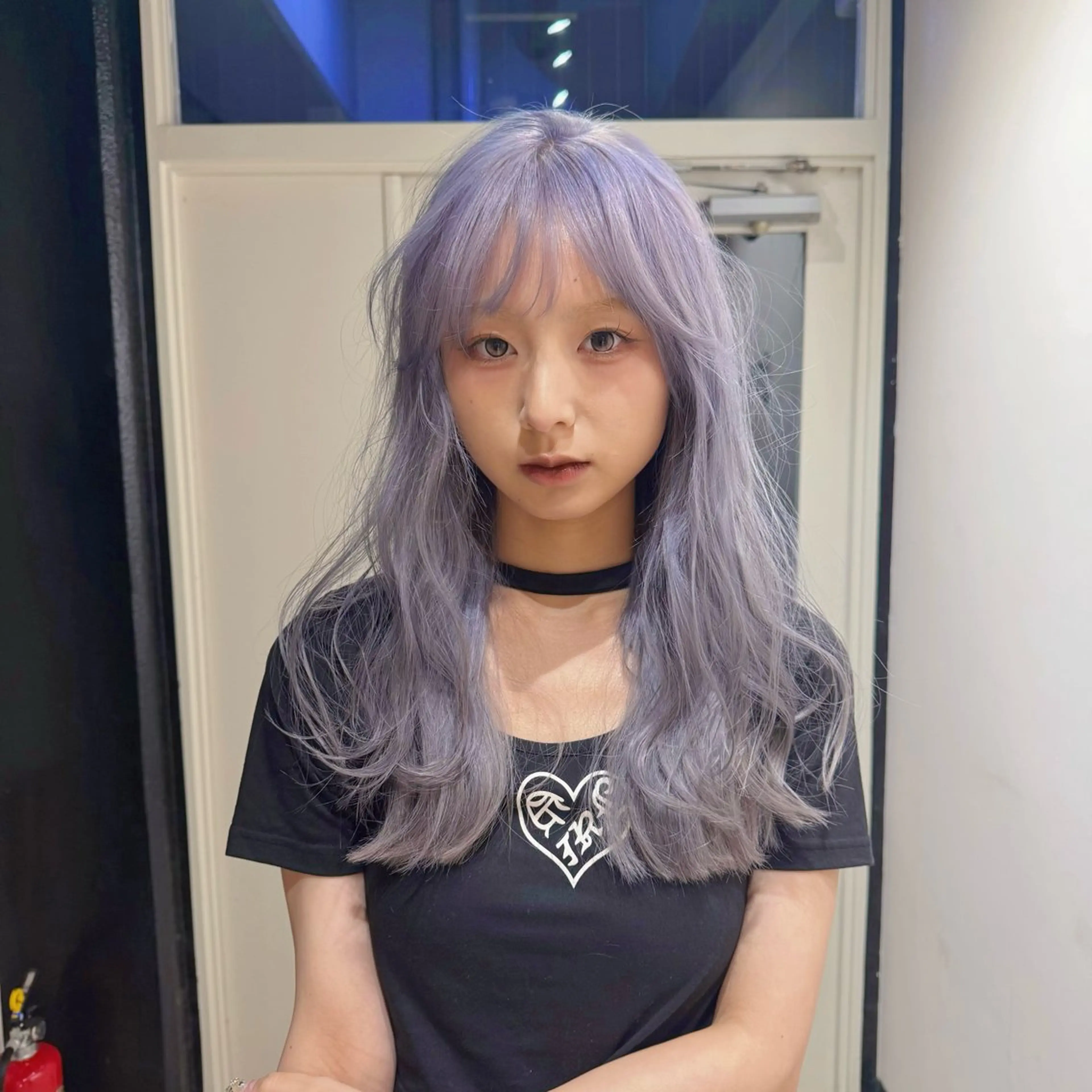 ロング カラー カット ヘアカラー ハイトーン×ショート /RINのヘアスタイル