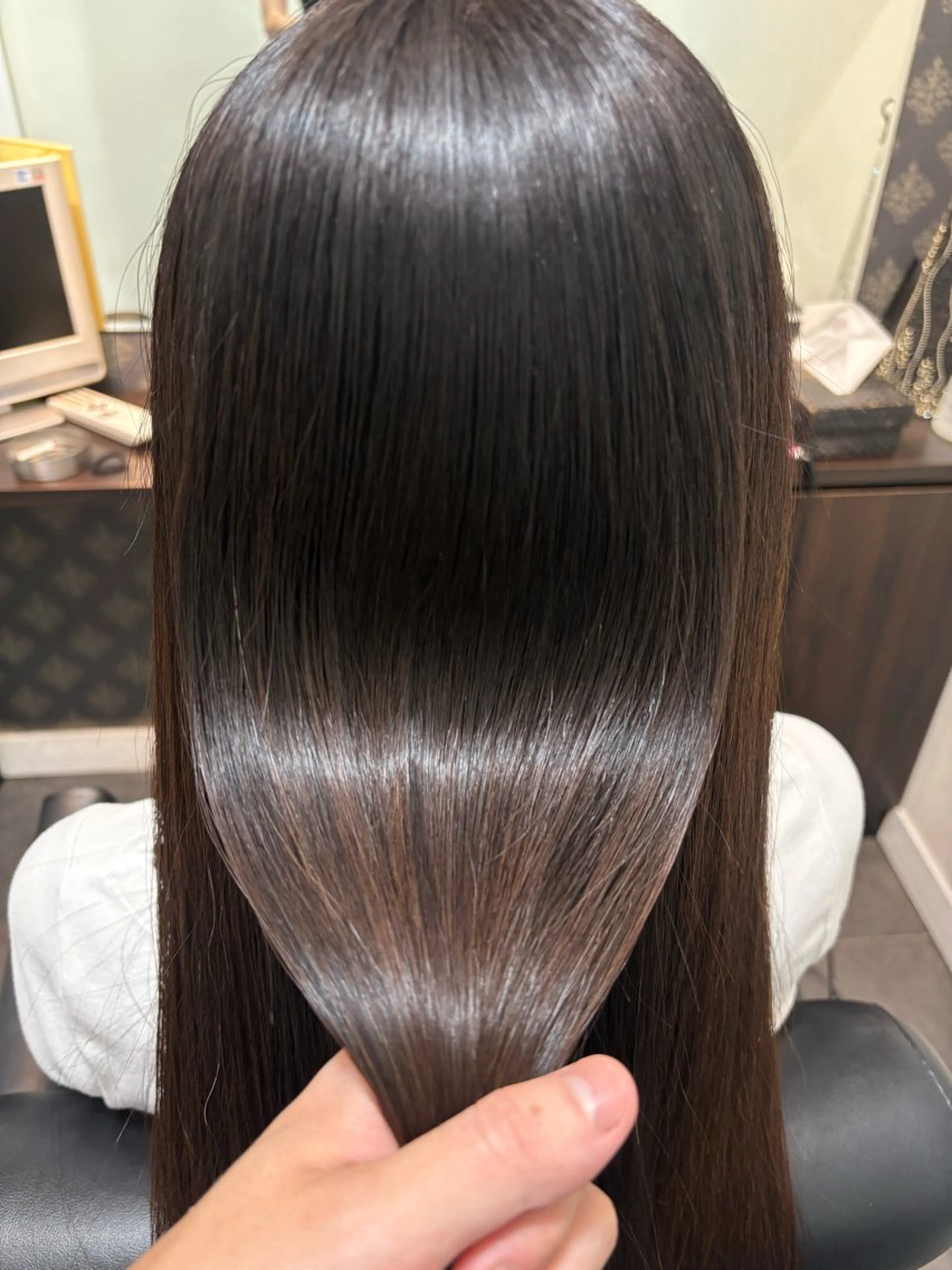 カット＋髪質改善縮毛矯正の写真