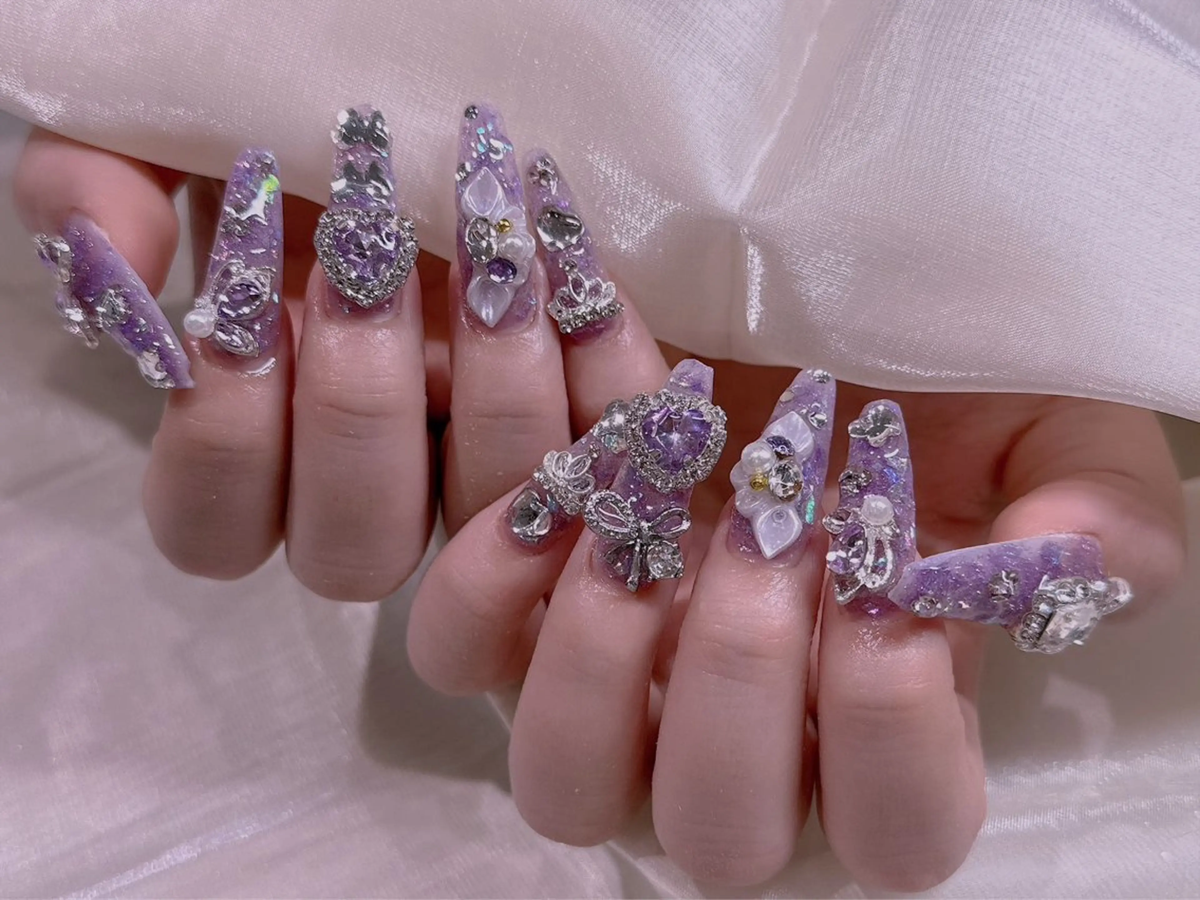 ネイル 長さだし専門店 M2　rikaのネイルデザイン