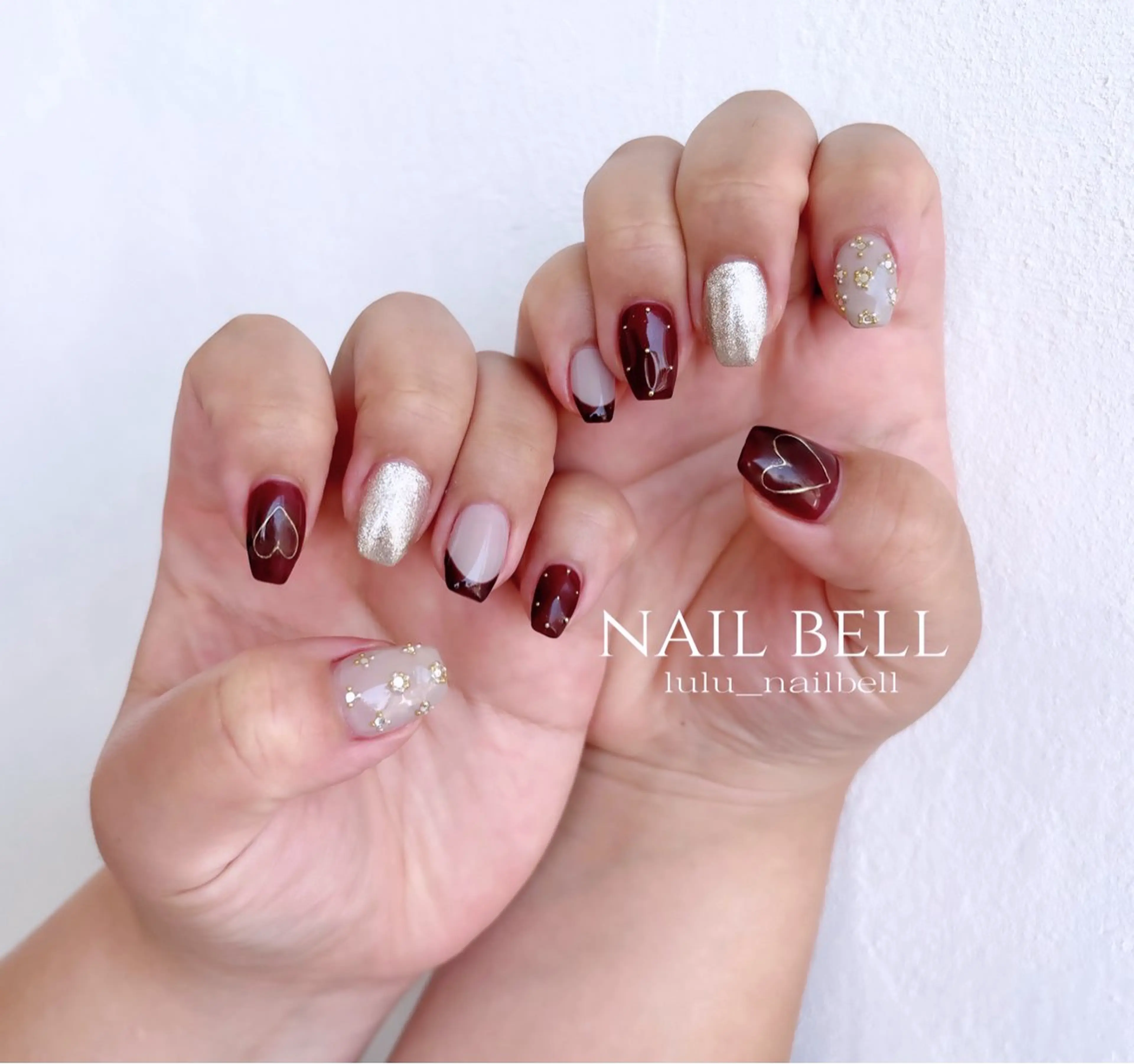 ネイル 大人可愛いネイル🎗 Hinaのネイルデザイン