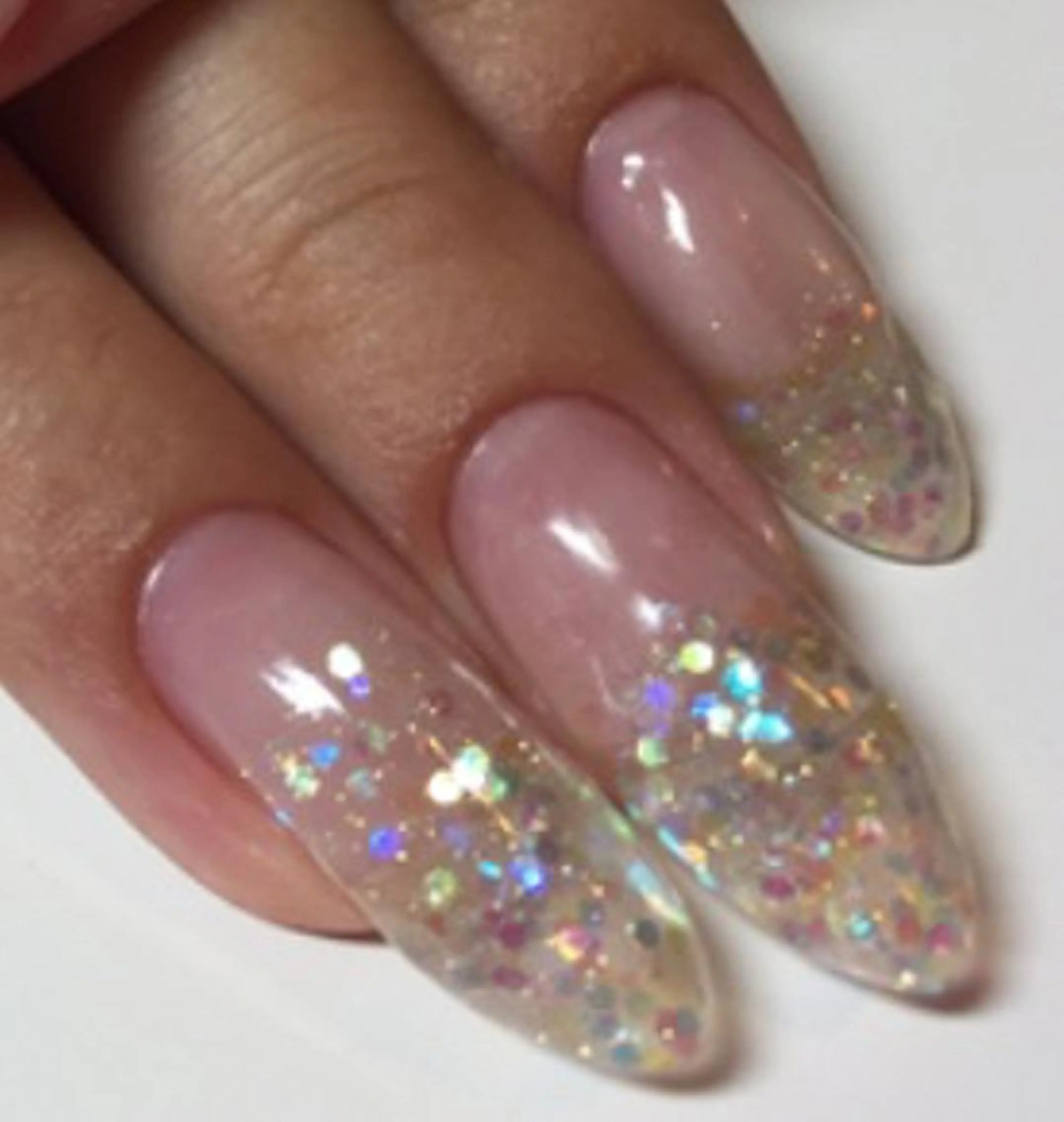 ネイル ラメ(グリッター) スカルプネイル ネイルサロンハピーナ自宅サロン所属・金沢 未緒のネイルデザイン