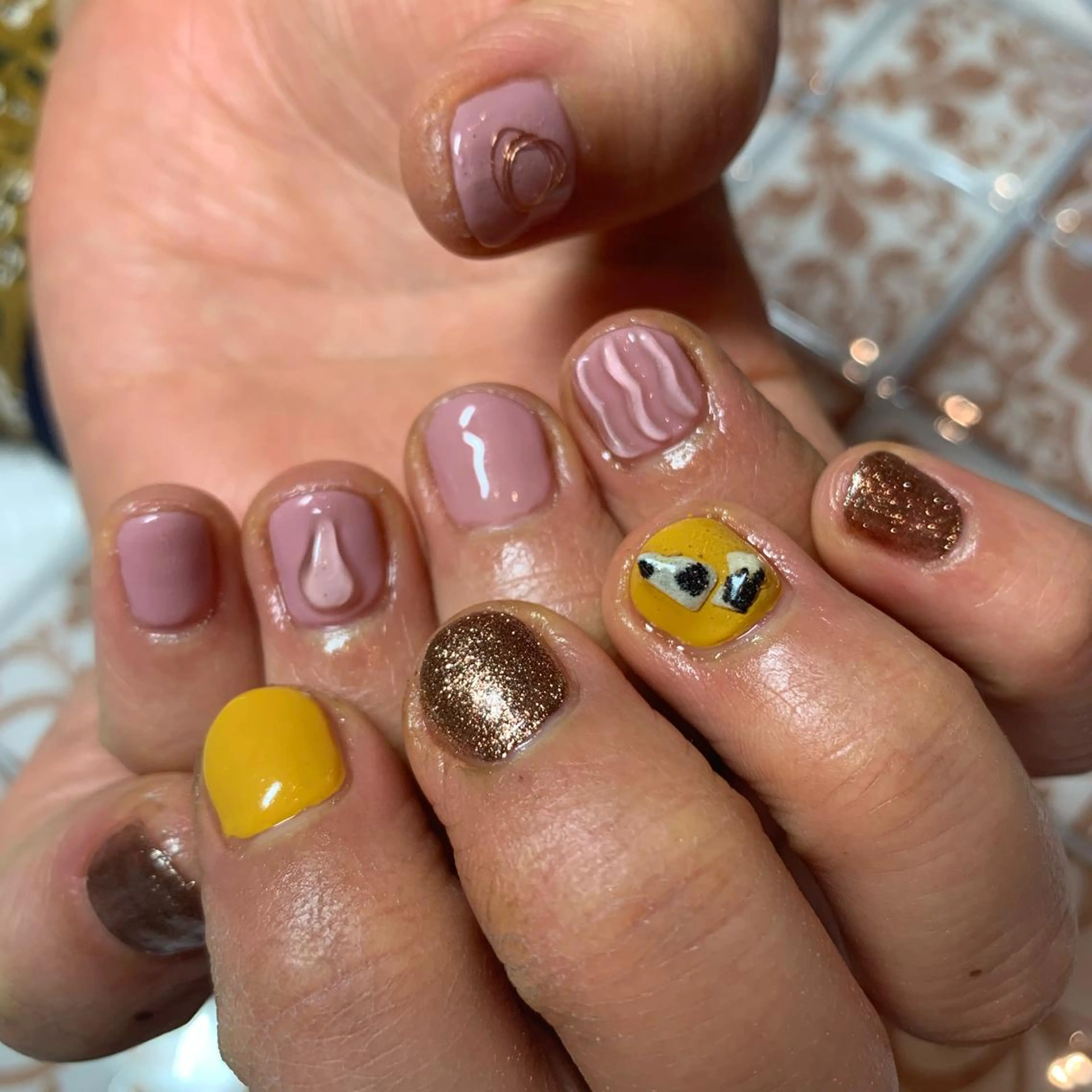 ネイル 駒月 明日香のネイルデザイン