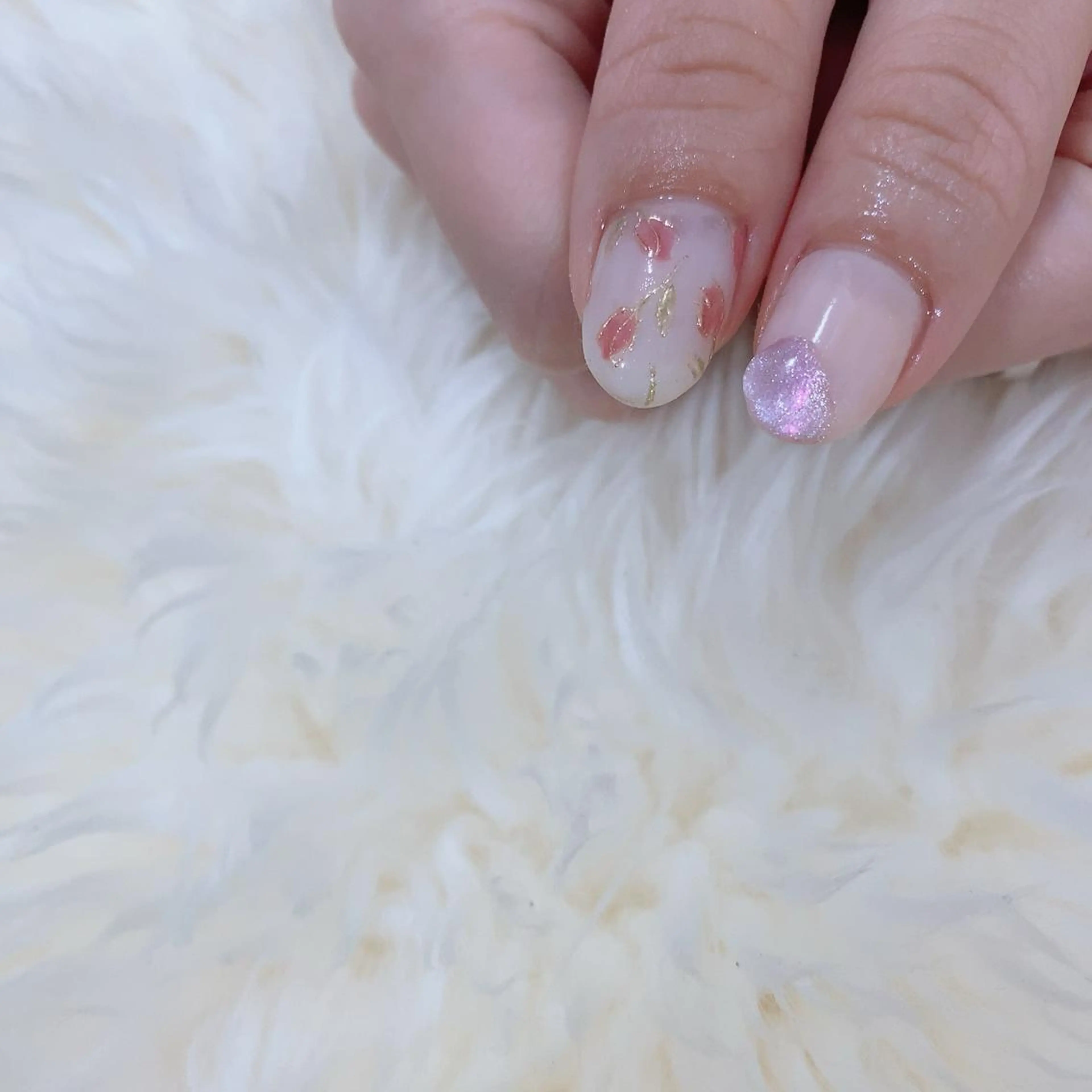 ネイル ミラーネイル ハンドネイル SOL NAILのネイルデザイン