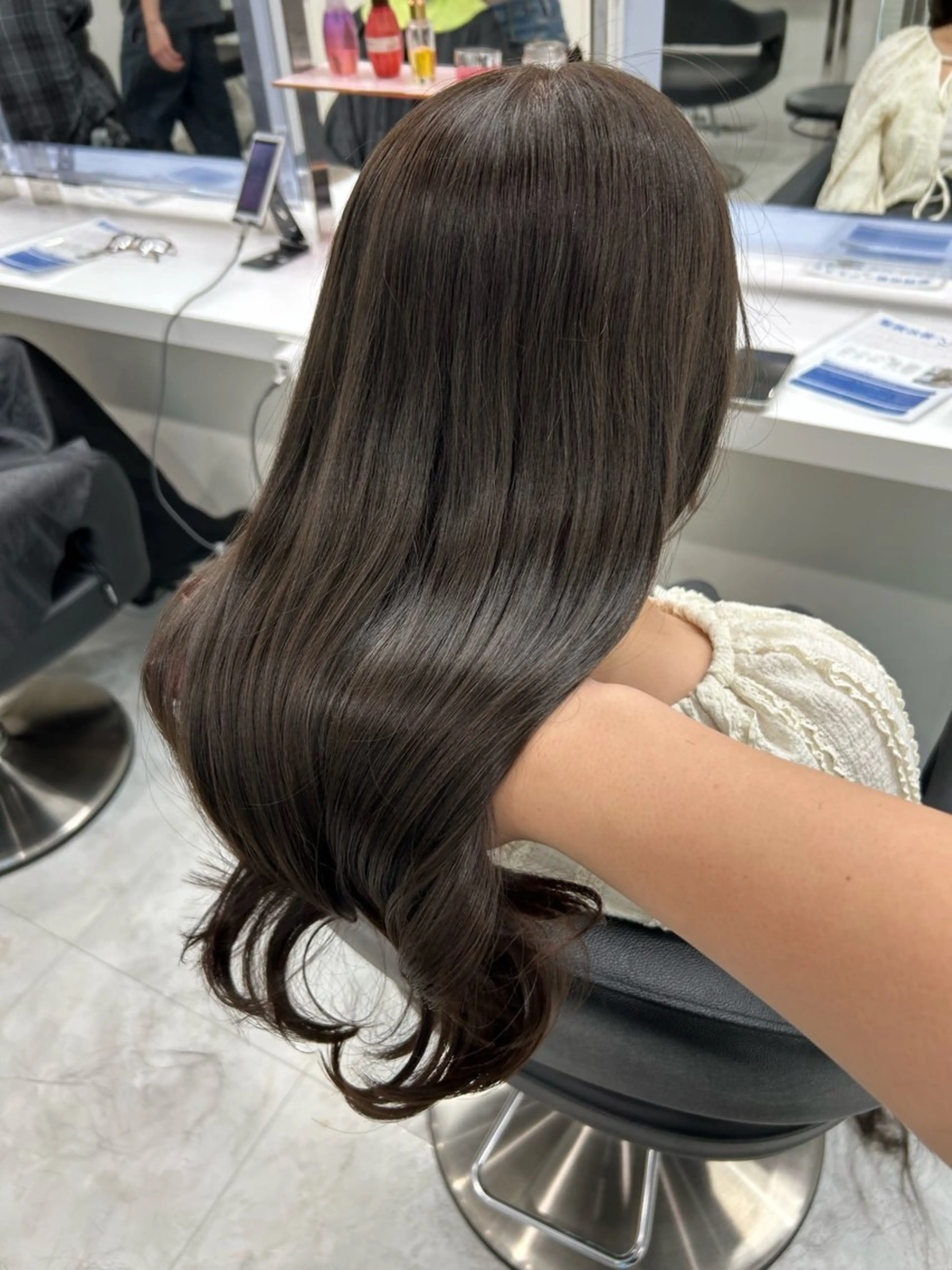 ミディアム カラー 韓流メンズカット パーマ/KOTAのヘアスタイル