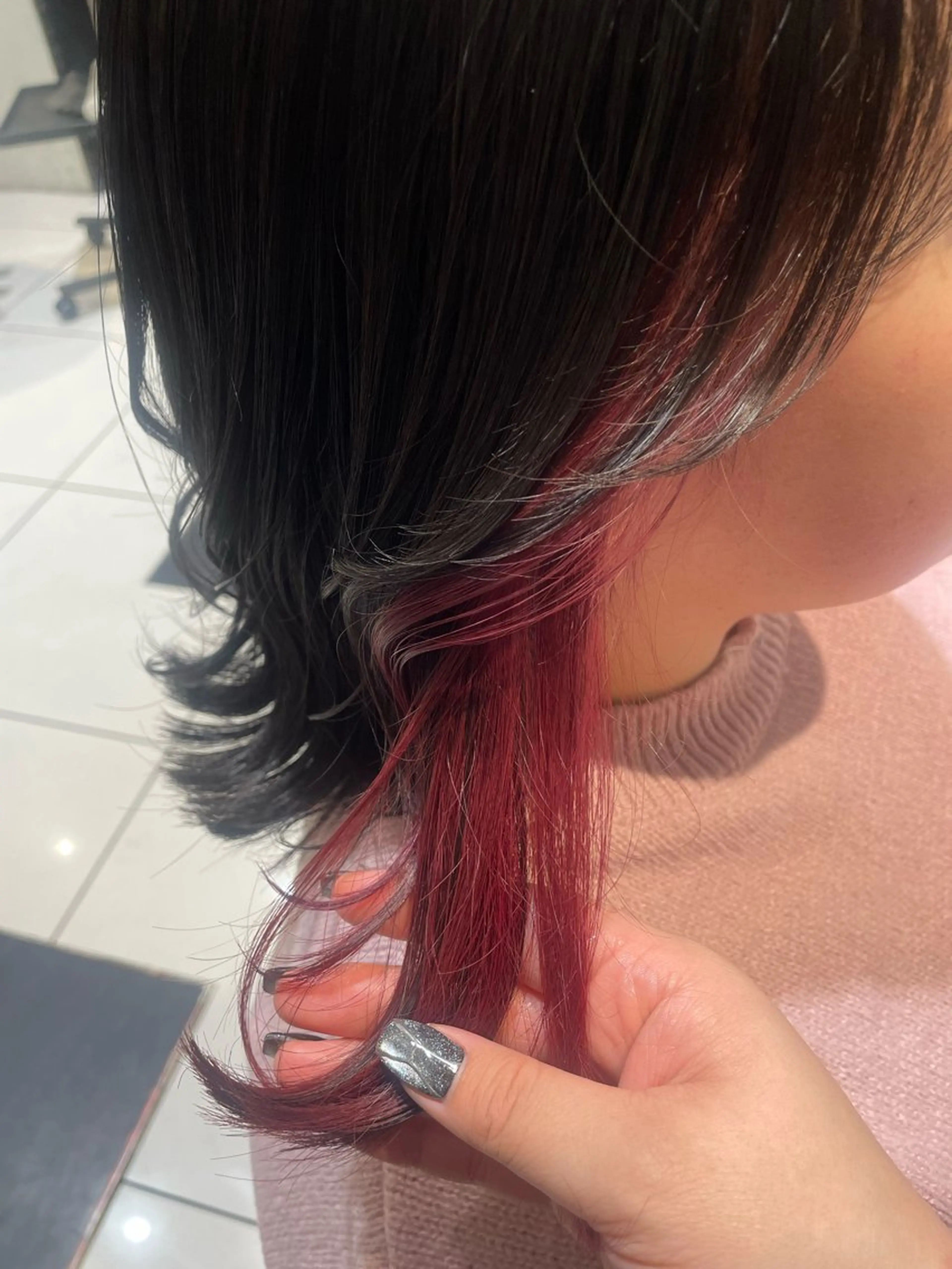 ショート カラー ヘアカラー トリートメント 💞暖色カラー 💞risaのヘアスタイル