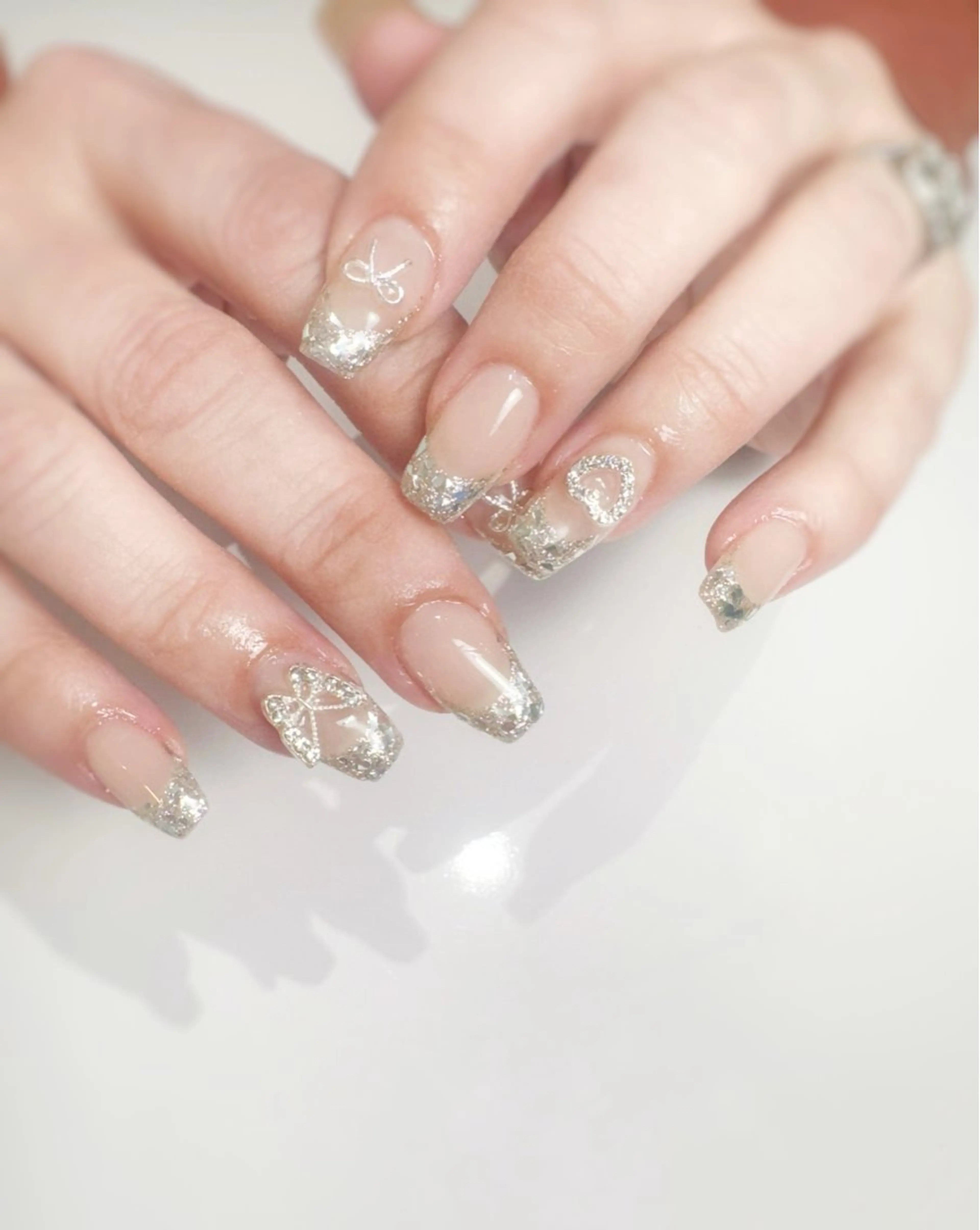 セミロング ハンドネイル Re nail所属・Re nailのネイルデザイン