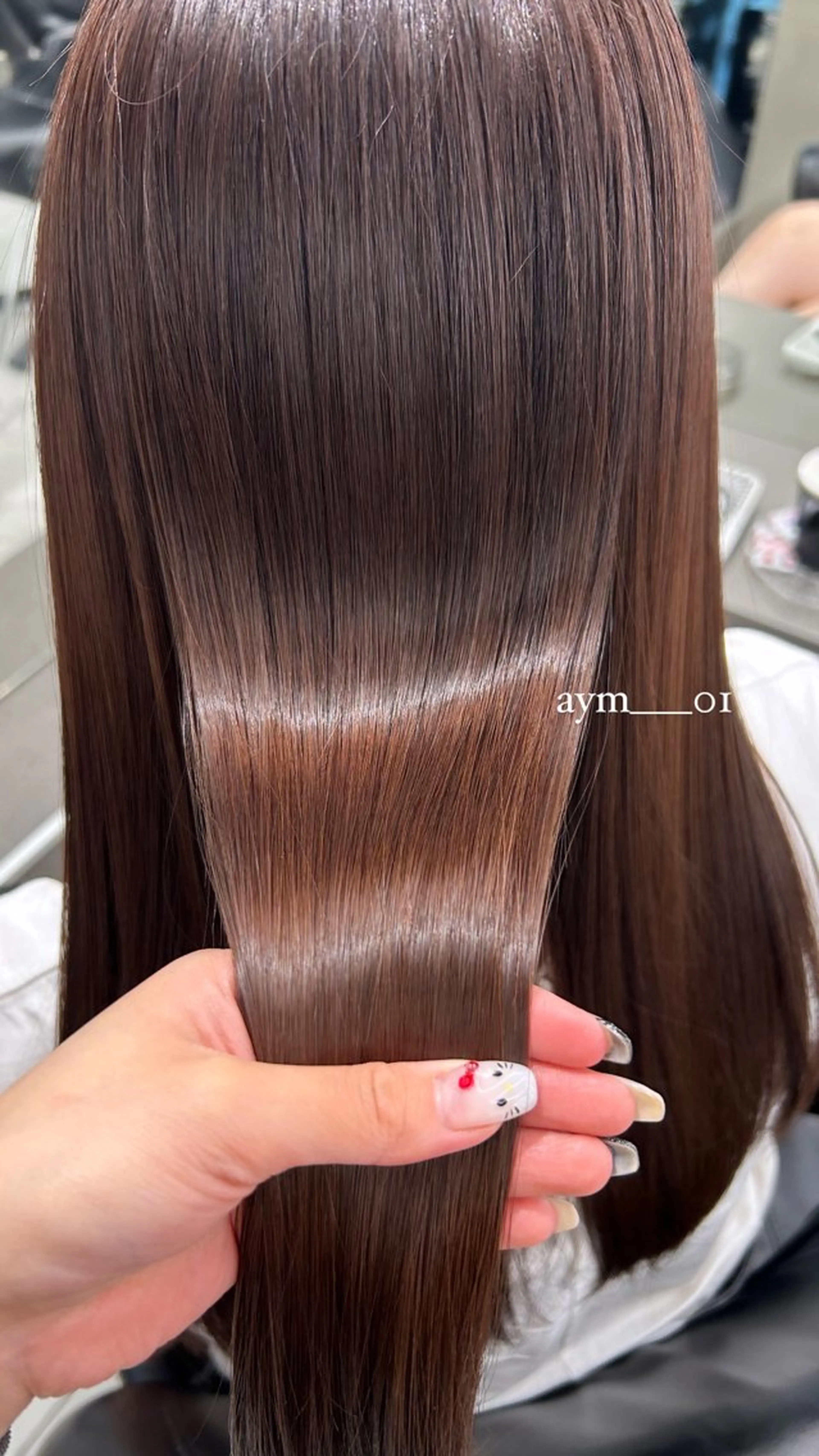 セミロング 銀座/韓国ヘア🤍 レイヤーAYUMIのヘアスタイル