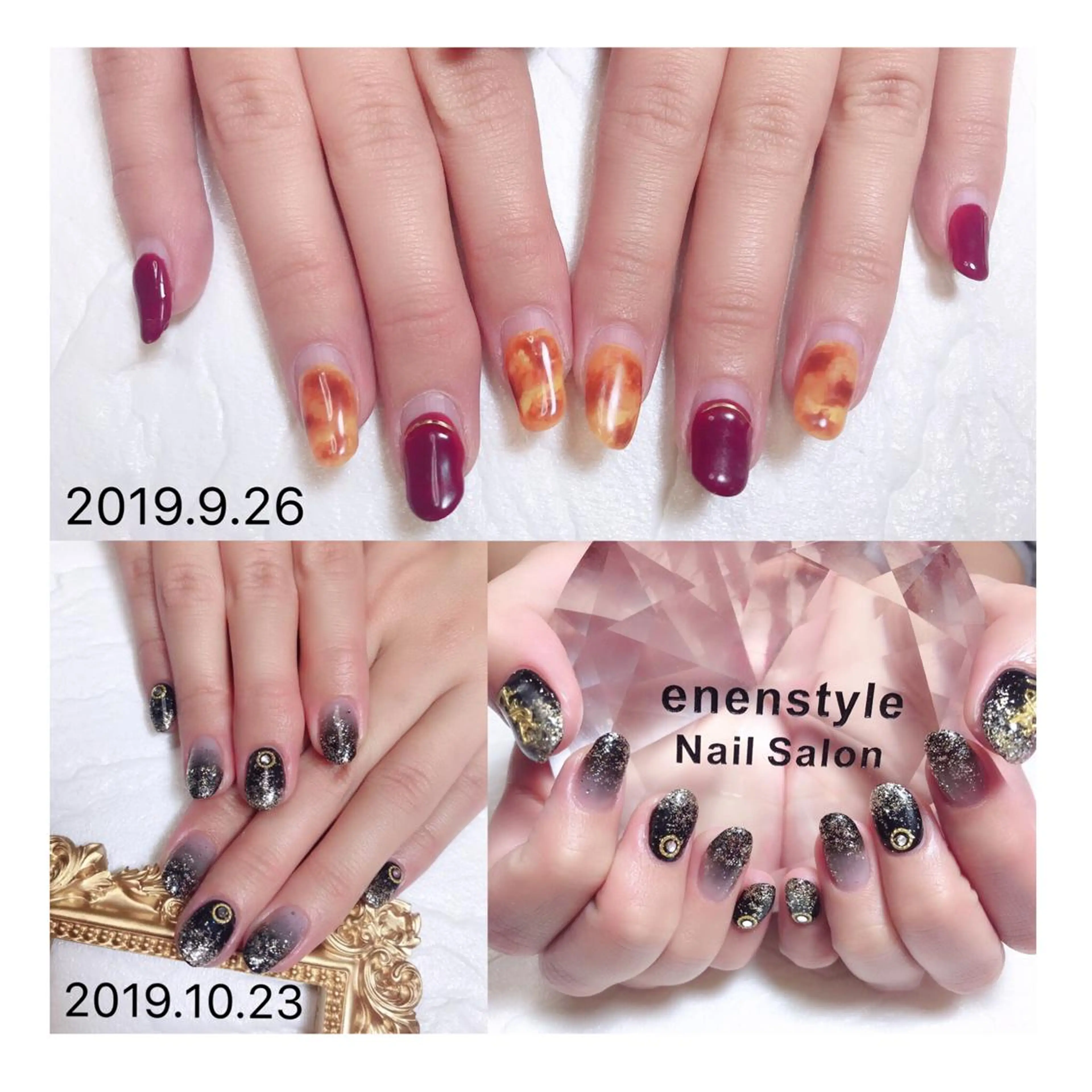 ショート ネイル ジェルネイル ニュアンスネイル オフィスネイル シンプルネイル ハンドネイル 👑enen style👑のネイルデザイン