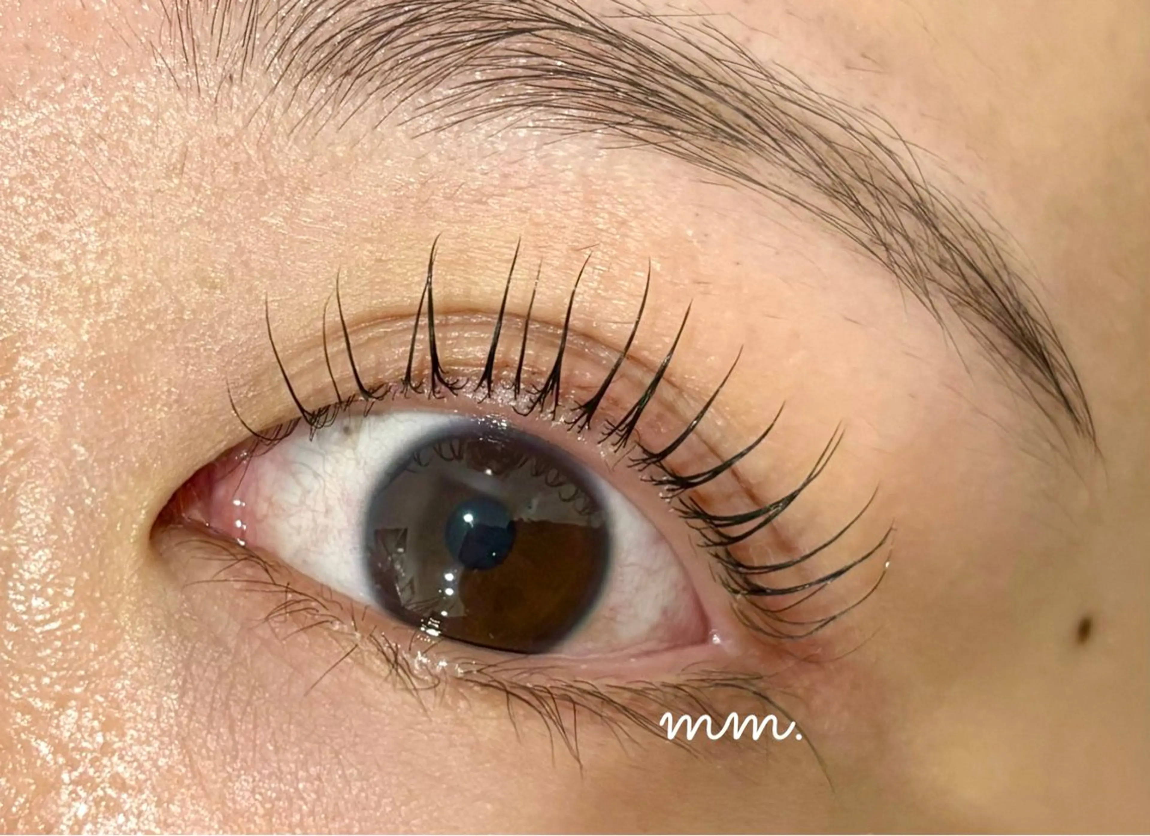 マツエク・マツパ 一重×まつ毛パーマ マツパ mm. ✨Ayuna✨のネイルデザイン