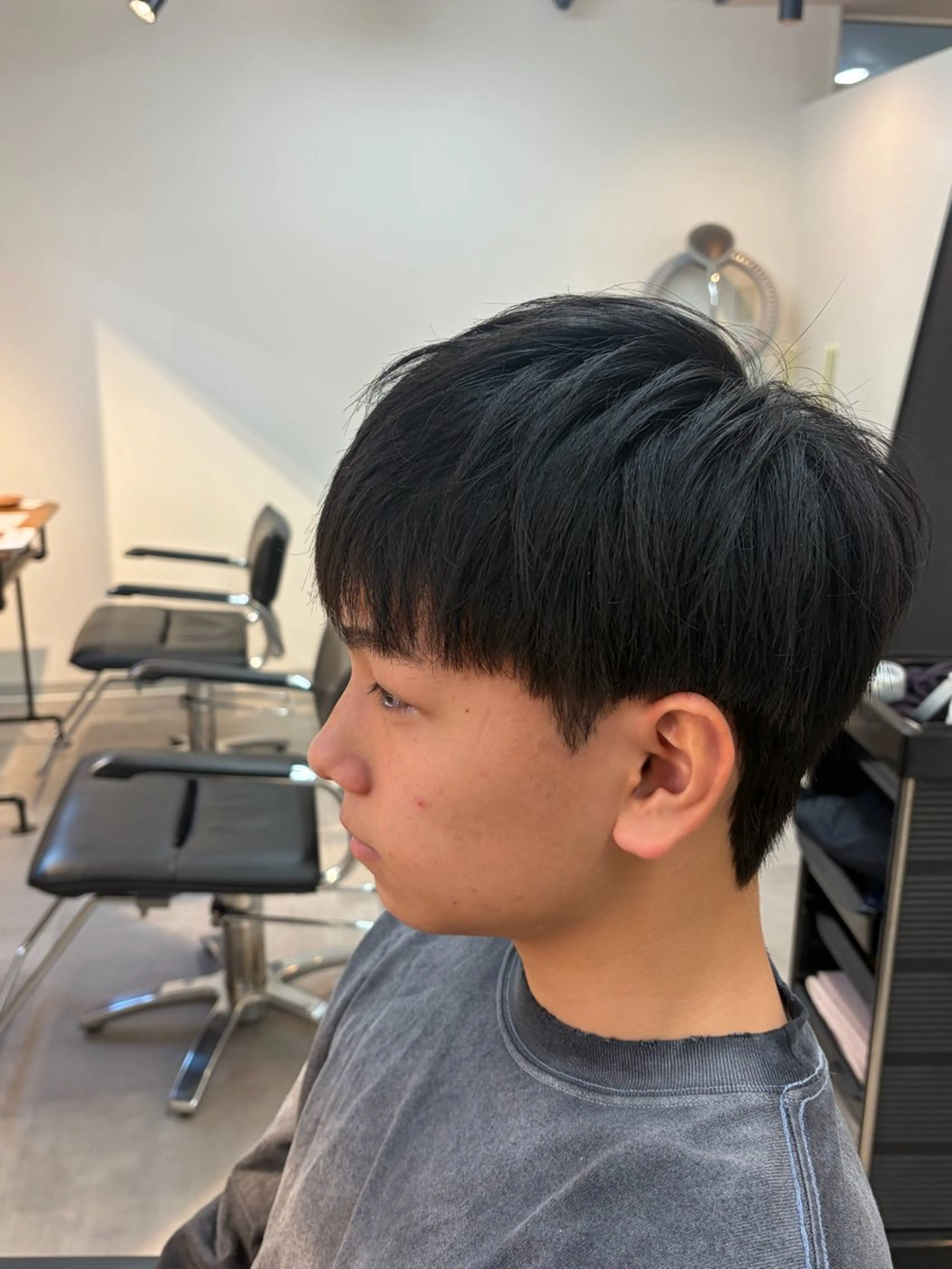 カラー パーマ 韓国メンズヘア千葉駅 矯正パーマ/橋本のヘアスタイル