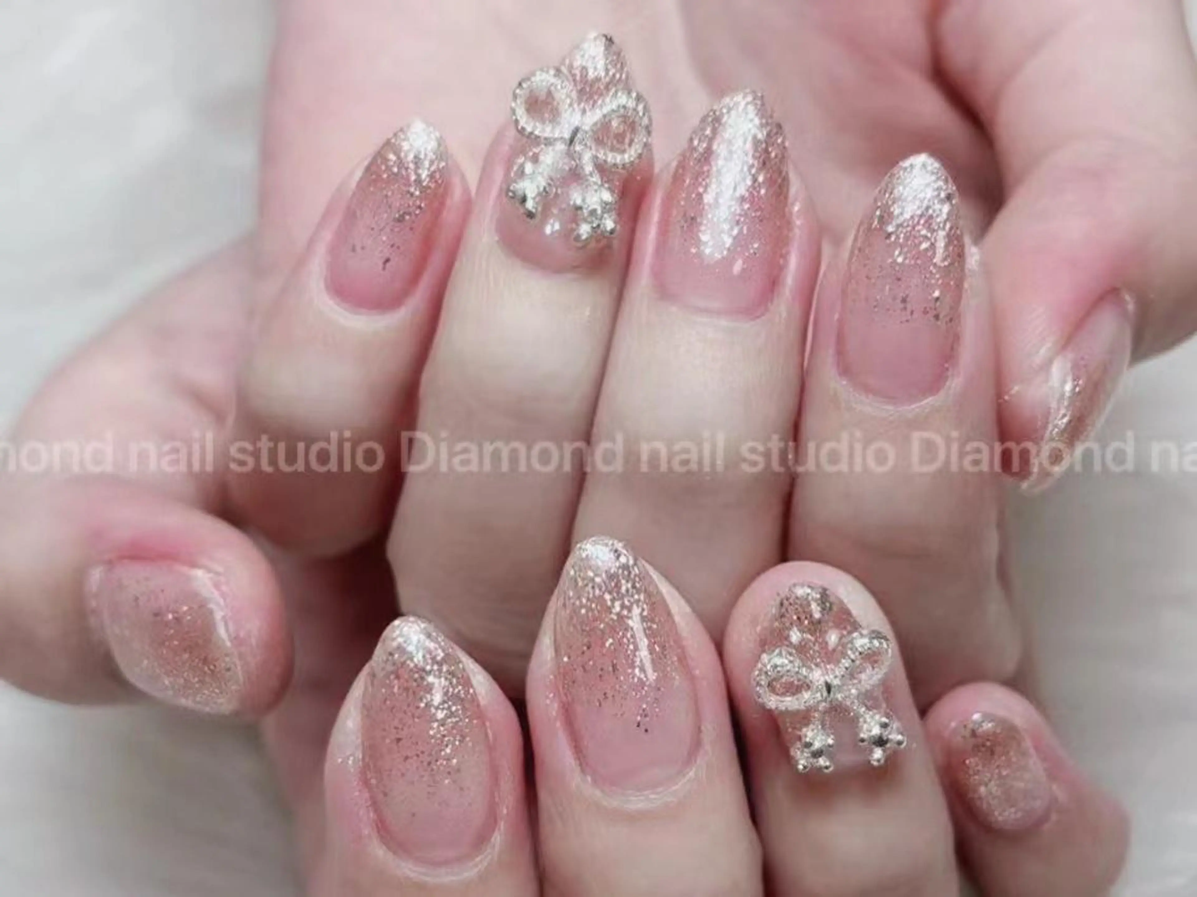 ロング ハンドネイル DIAMOND 💦のネイルデザイン