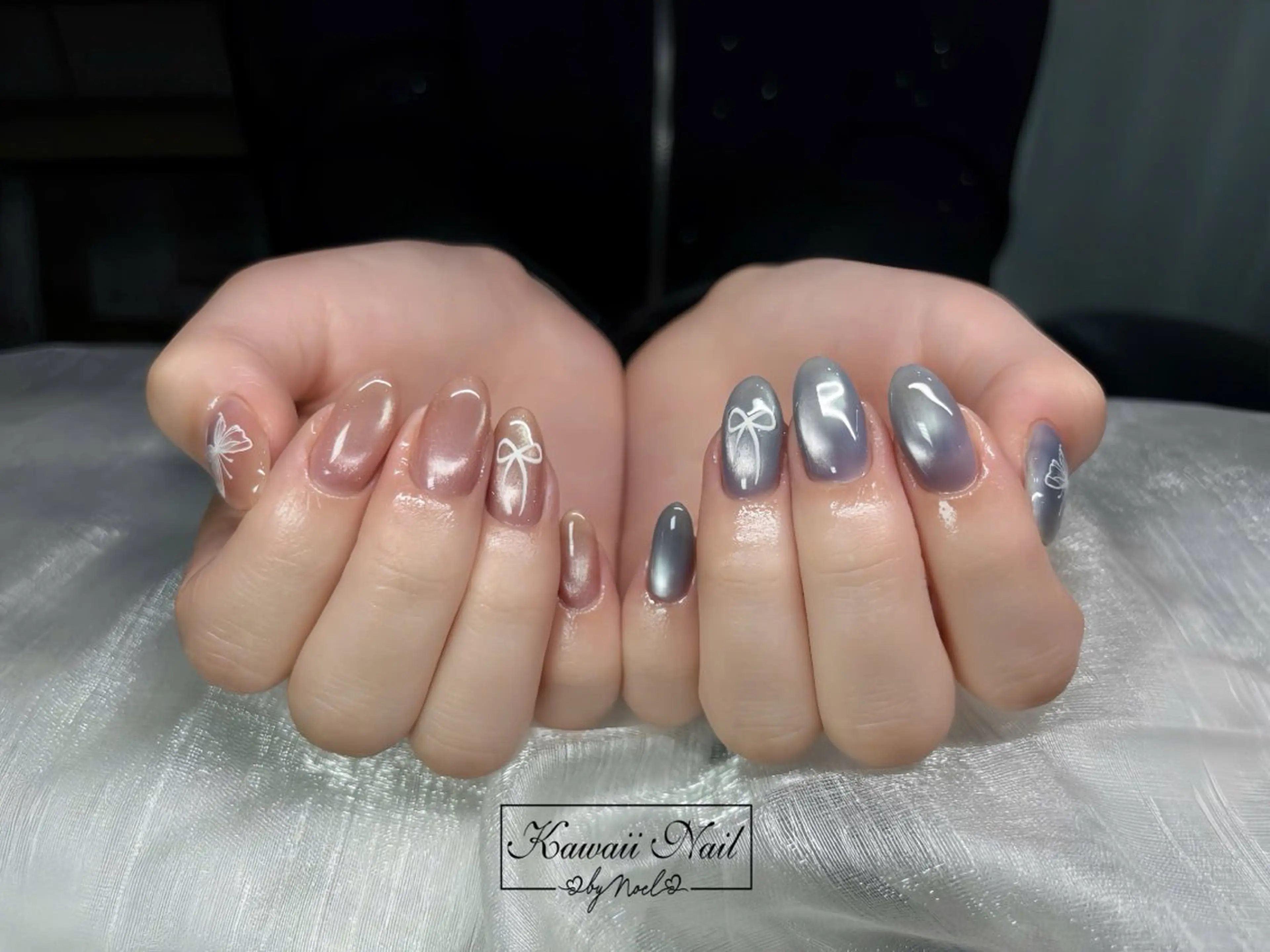 ネイル チークネイル フットネイル グラデーション 韓国ネイル ニュアンスネイル Kawaii Nail Salon所属・YURI NAIL NARITAのネイルデザイン