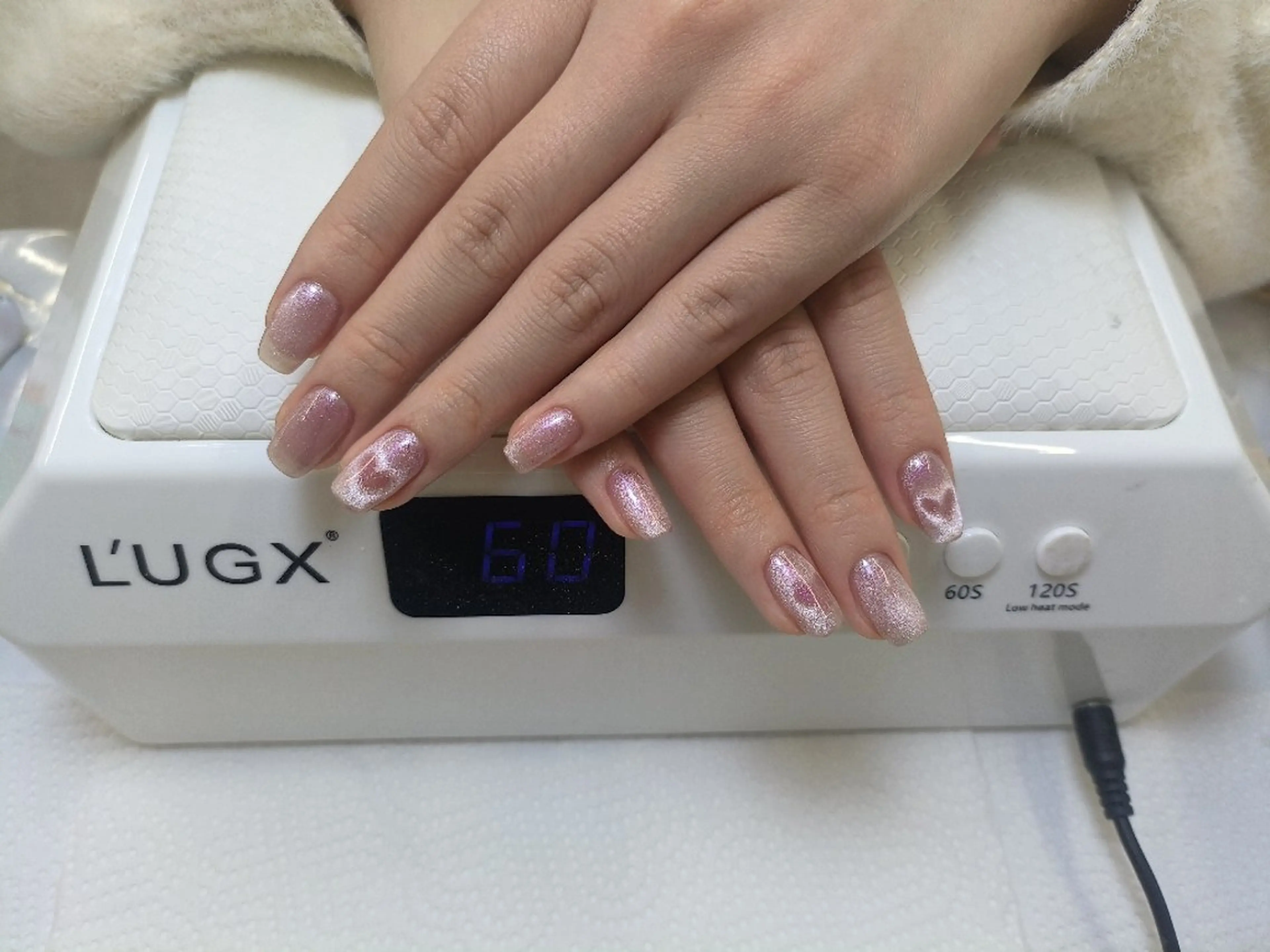 ネイル チークネイル フットネイル フレンチネイル ジェルネイル ガラスフレンチ ハンドネイル ル ナのネイルデザイン