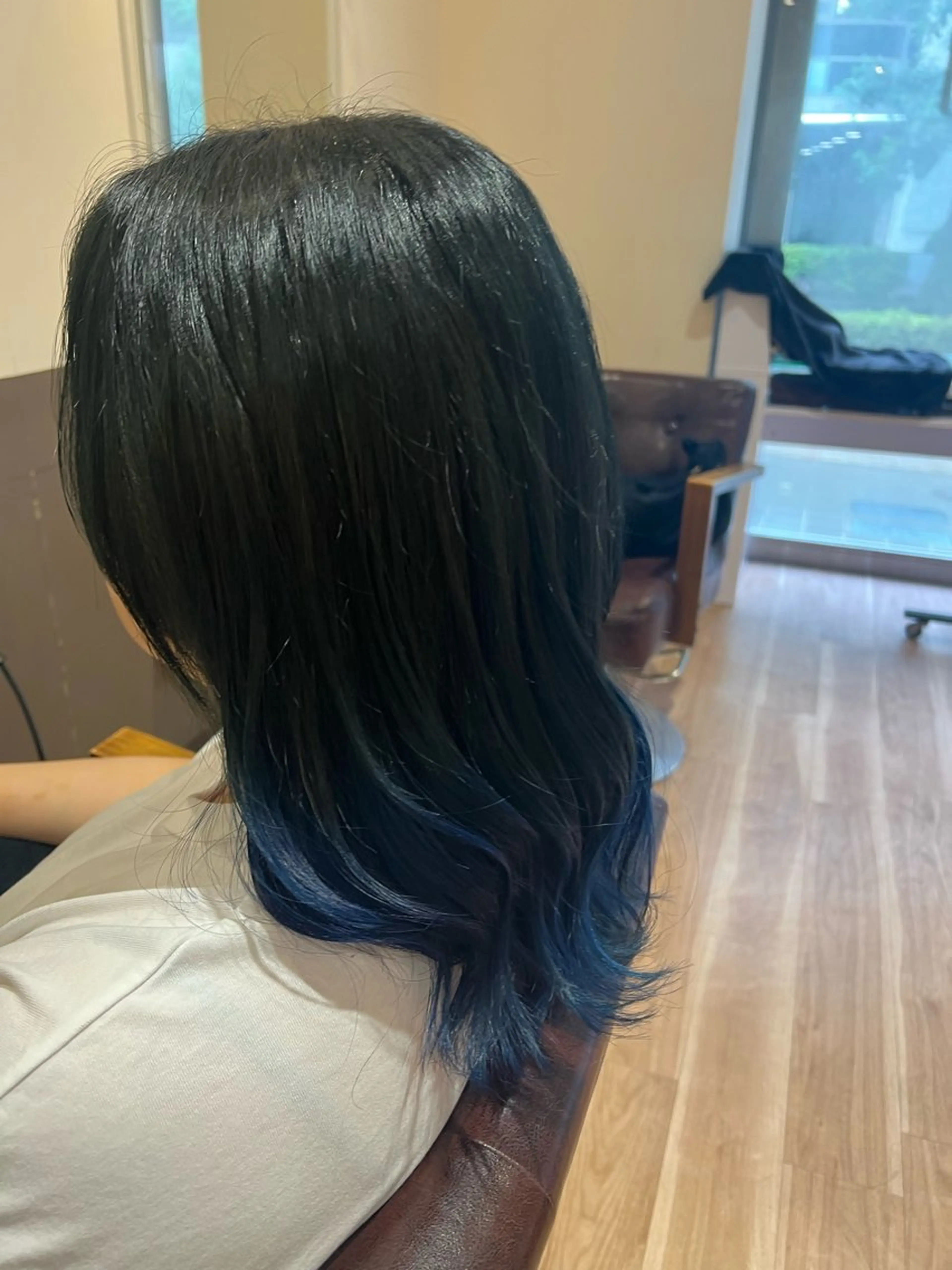 ミディアム カラー たけだ れなのヘアスタイル