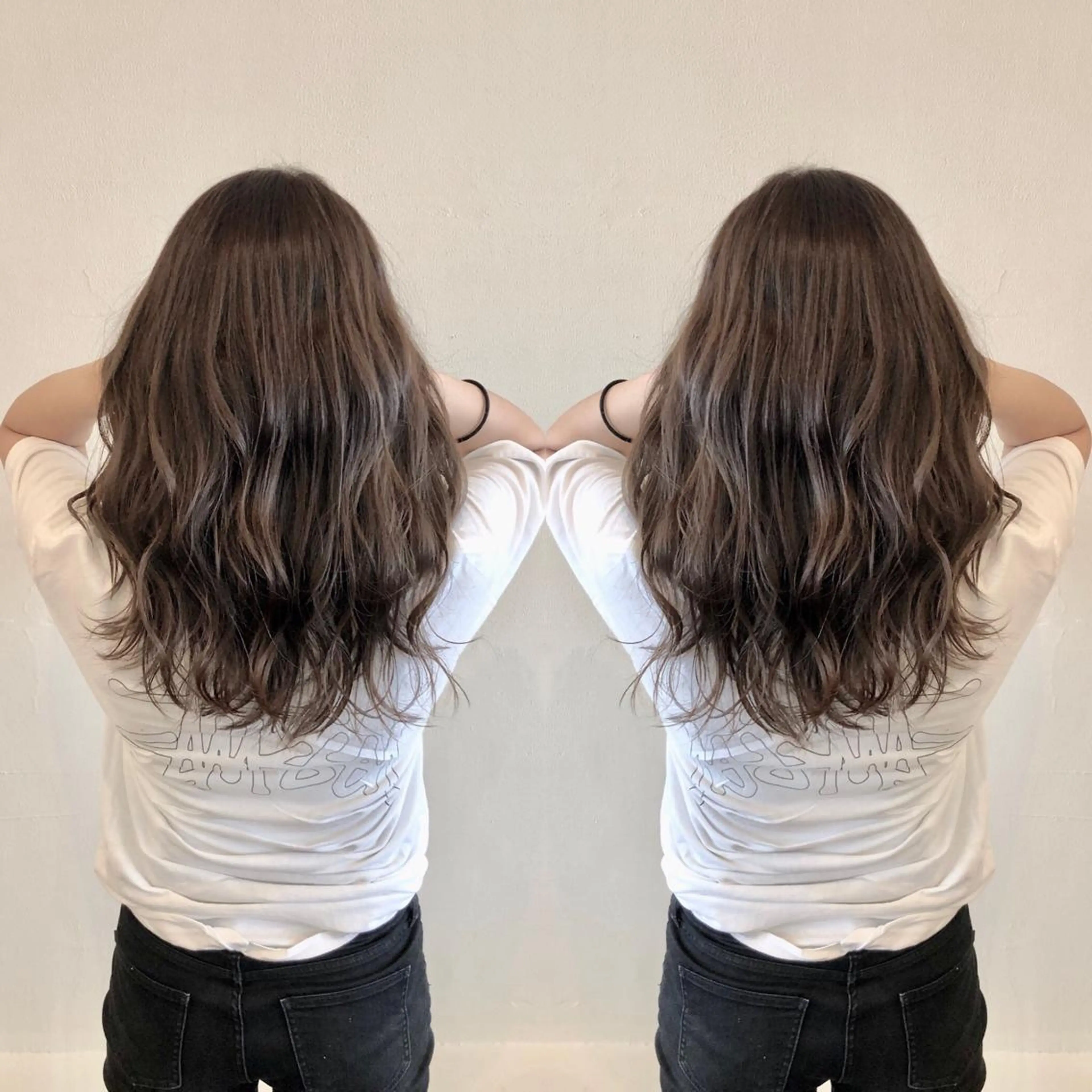 セミロング カラー ヘアカラー Hair make VERDA所属・宮下 耕平のヘアスタイル