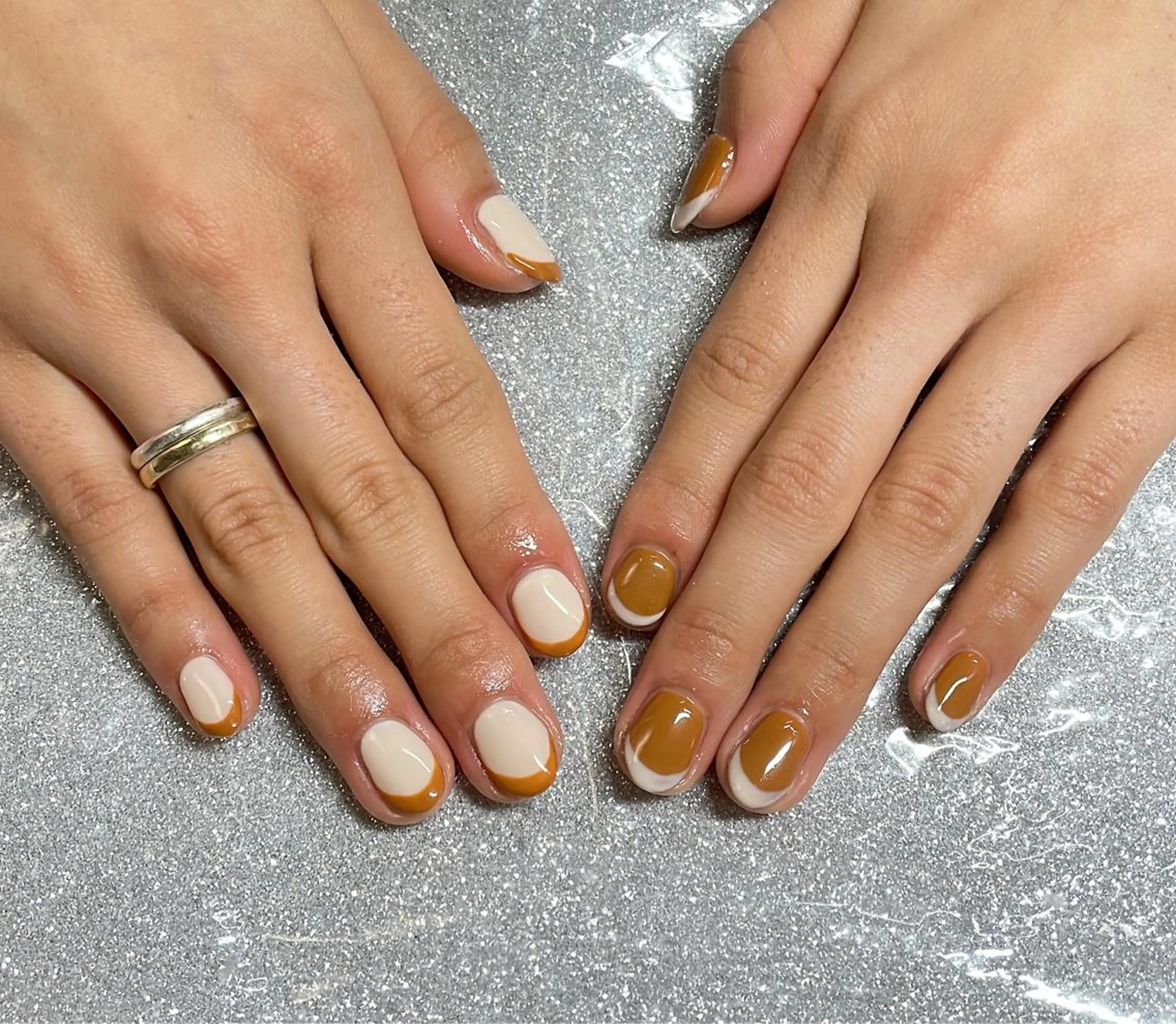 ネイル ハンドネイル VIERU 🌈🎀💖のネイルデザイン